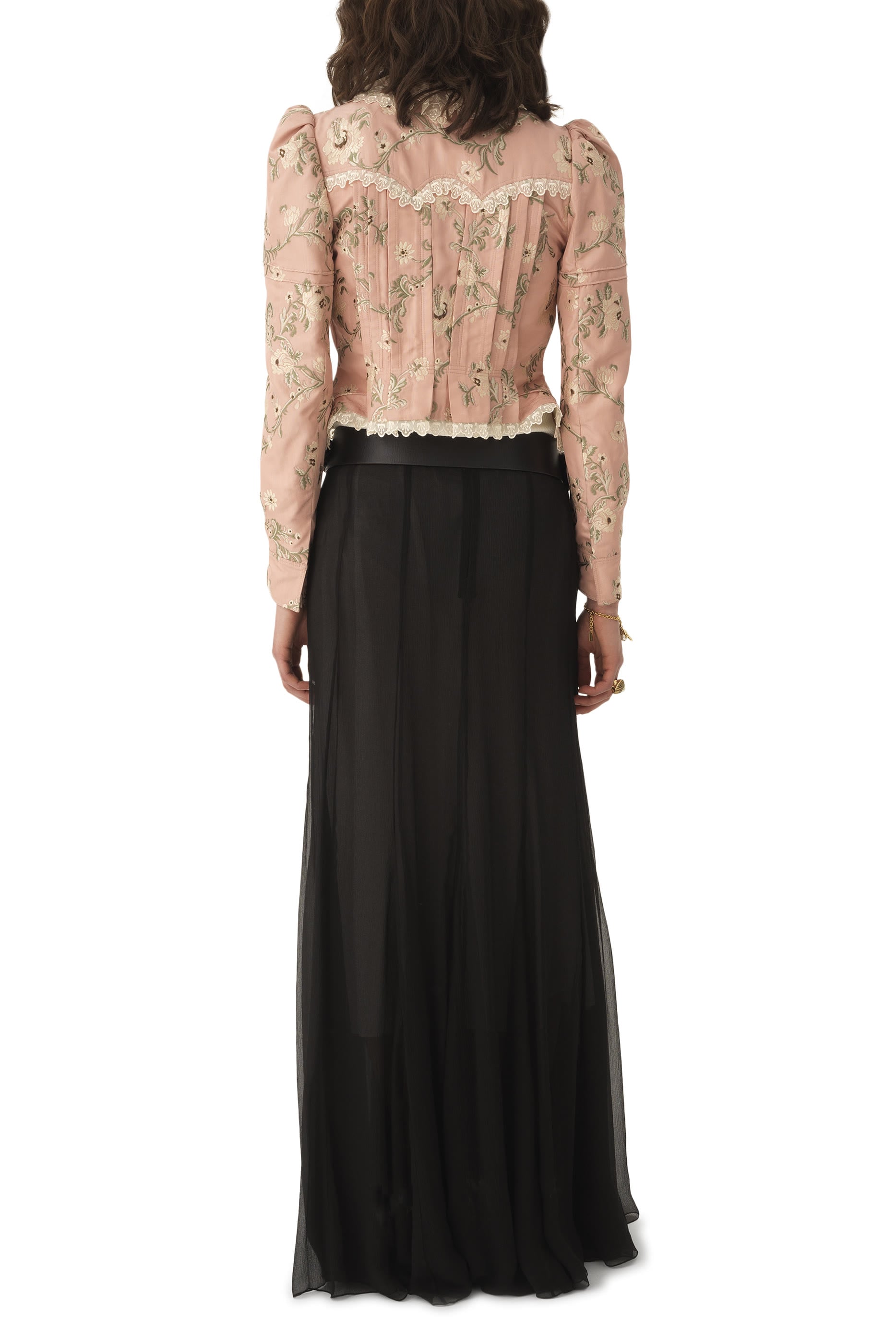 Fitted Jacquard Jacket
