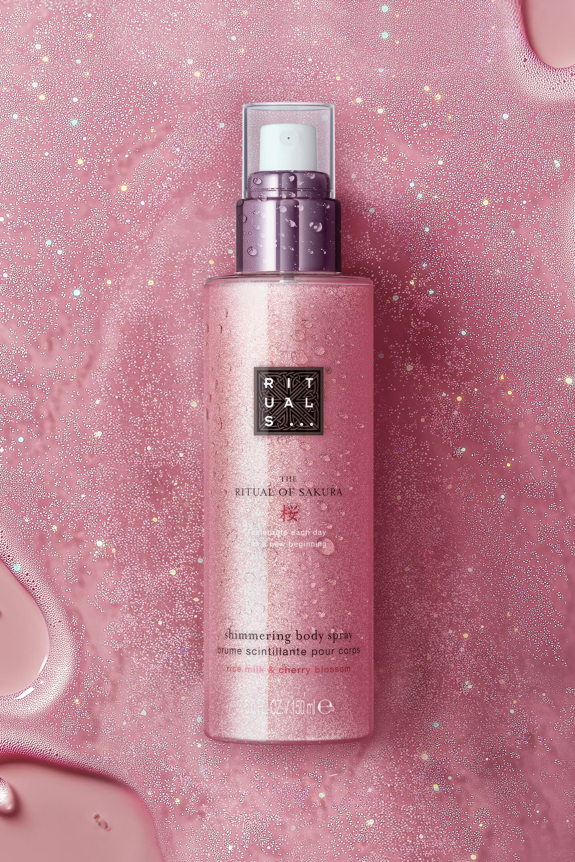 The Ritual of Sakura Shimmering Body Spray