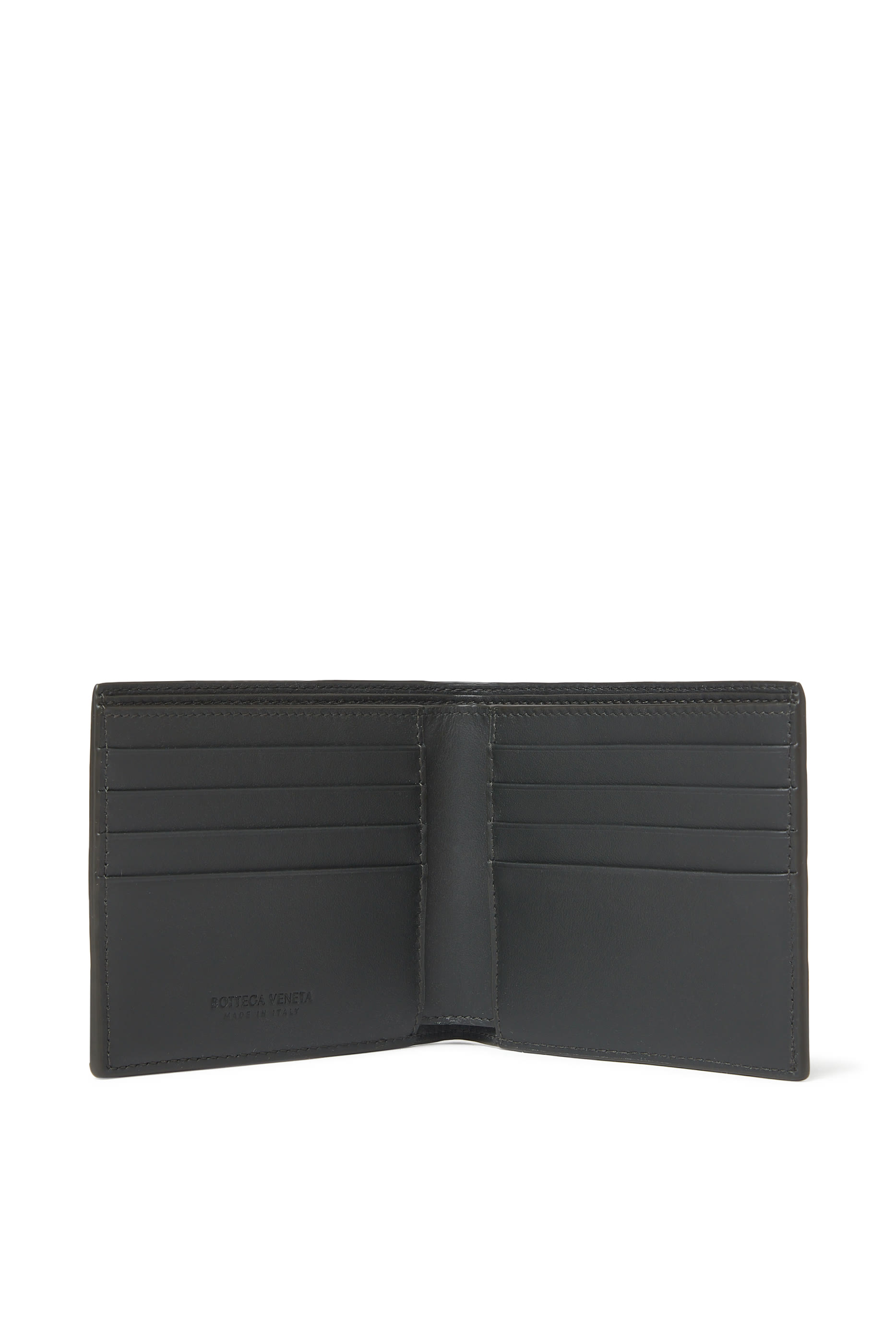 Intrecciato Diagonal Bi-Fold Wallet