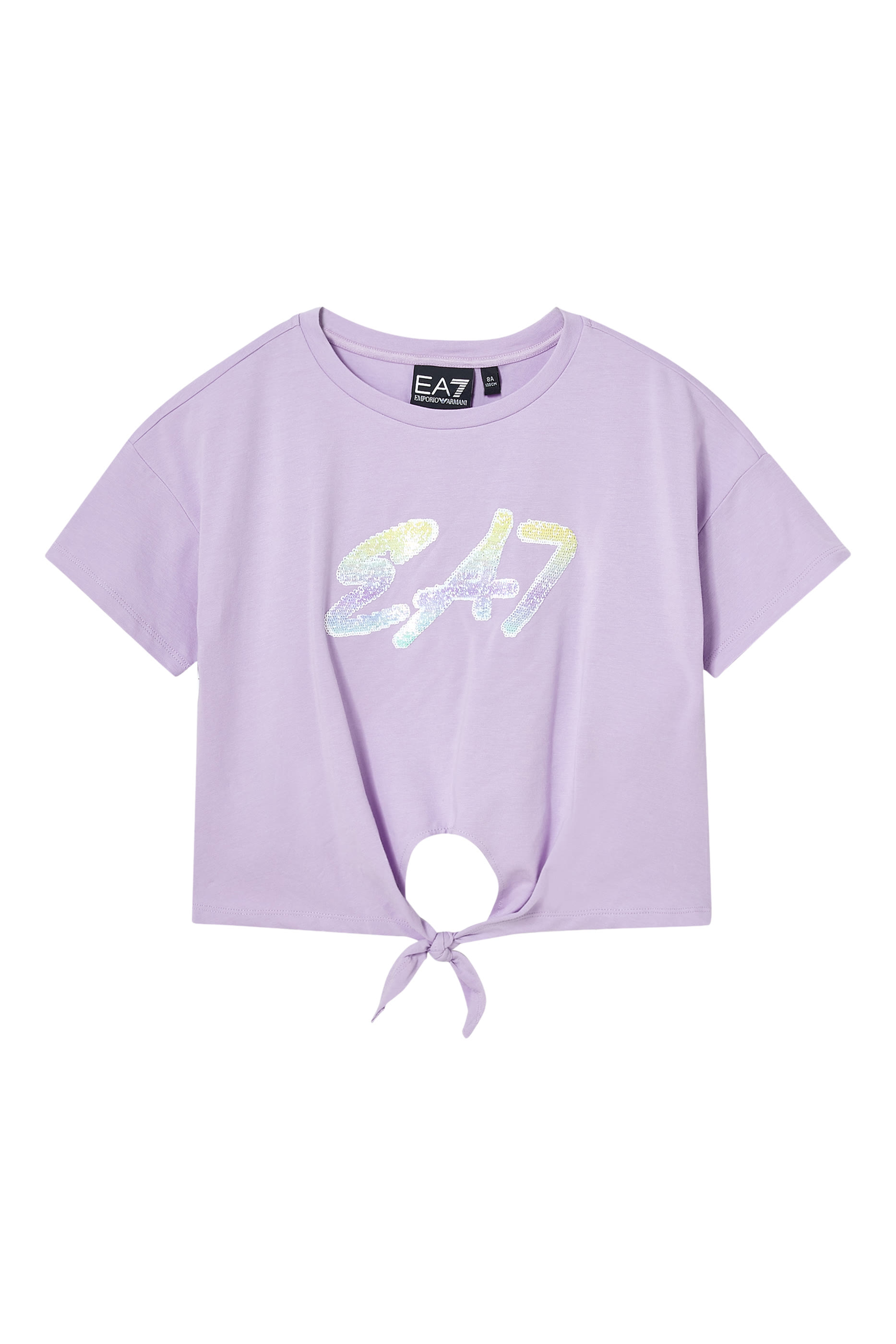 Kids EA7 Logo T-Shirt
