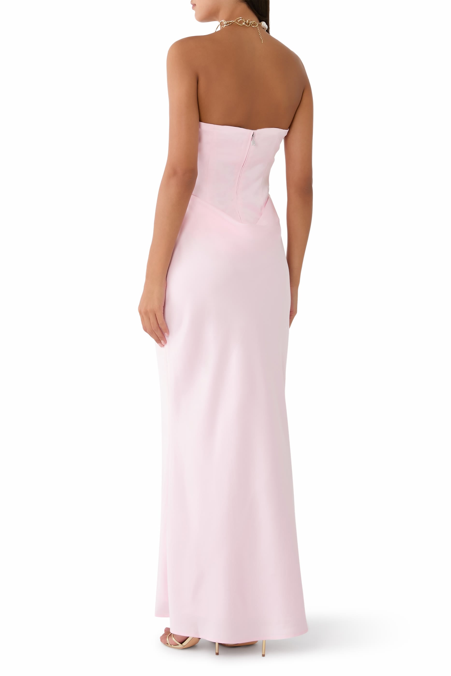 Corsage Long Dress