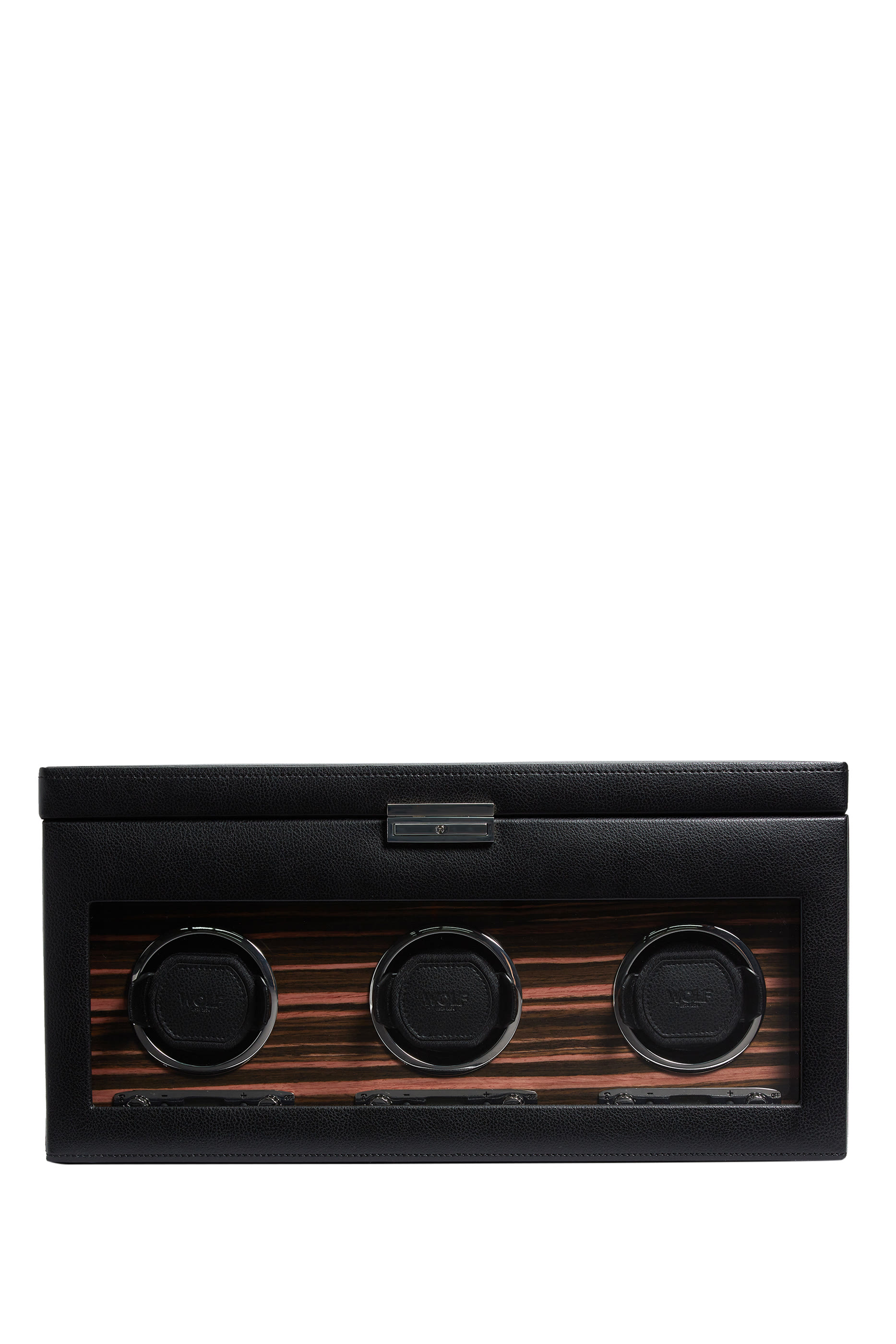 Roadster Triple Watch Winder With Storage