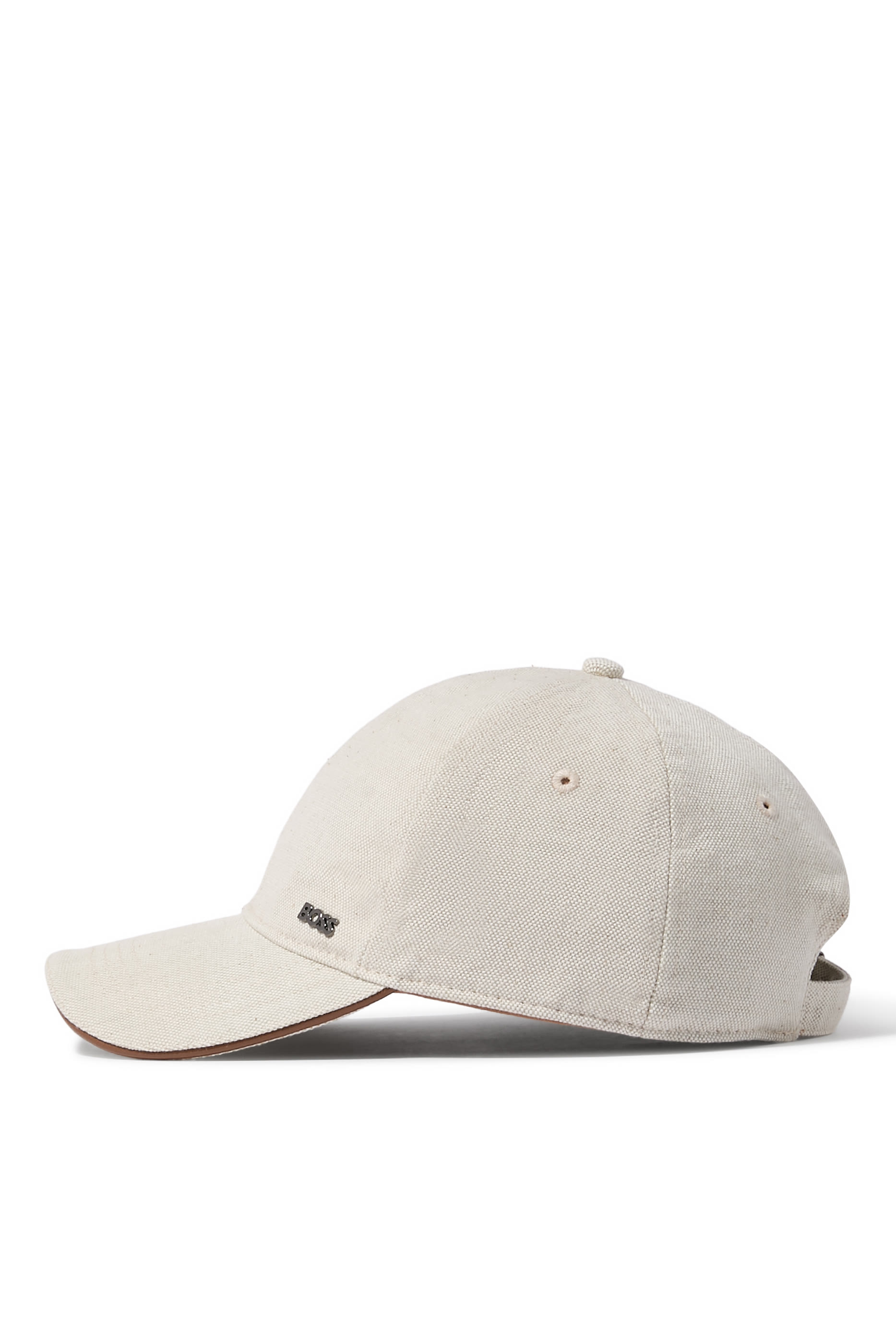 Leather Trim Cap 