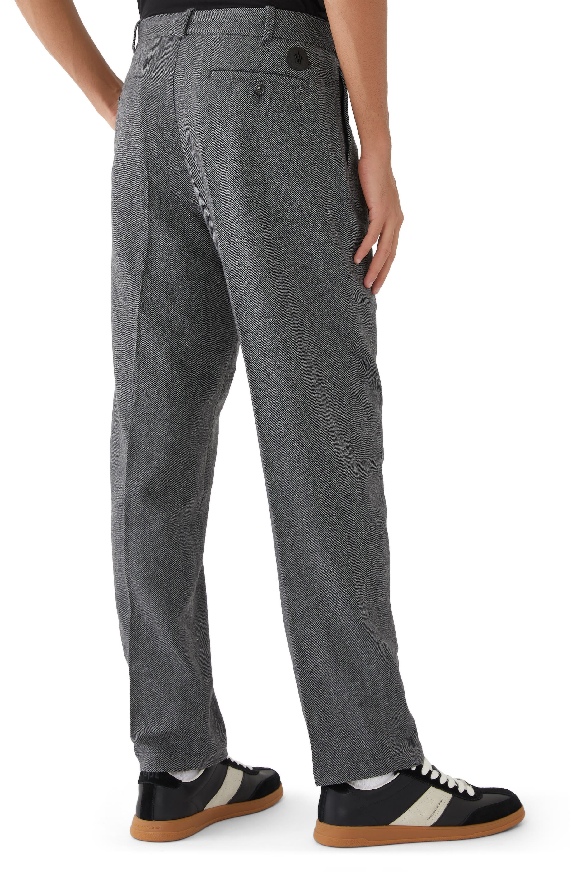 Wool Blend Trousers