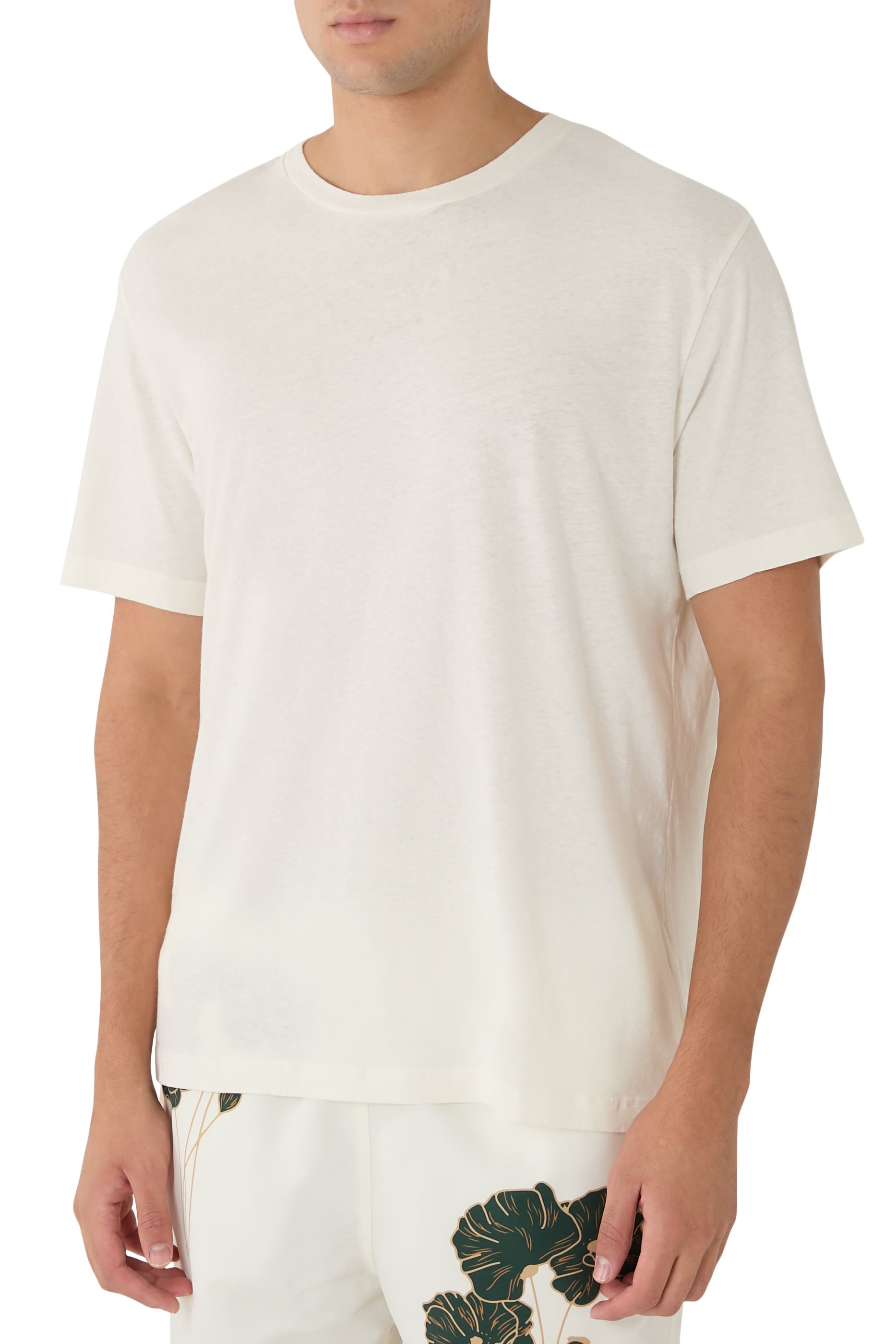 Dinis Printed Cotton T-Shirt