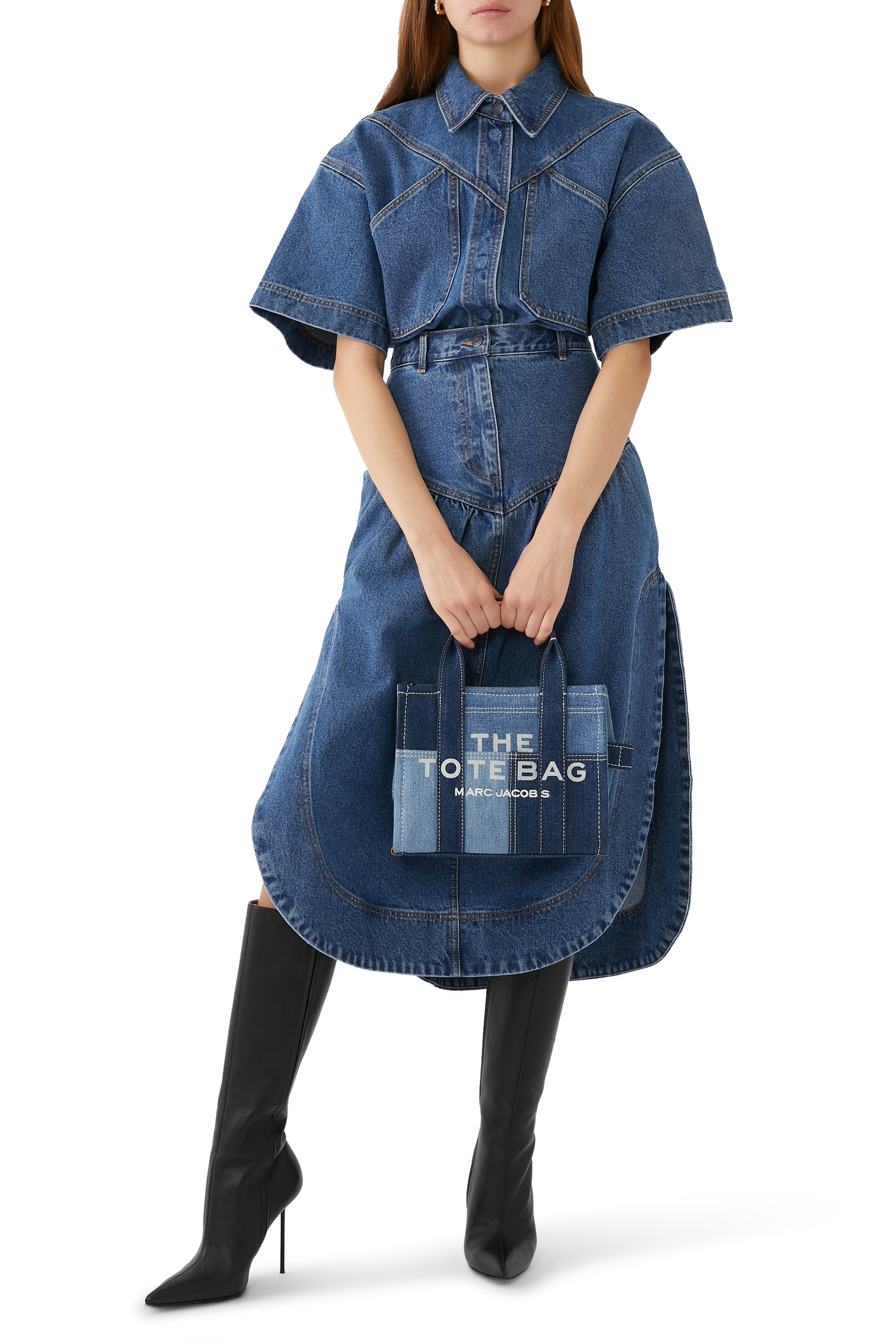 The Small Tote Bag Denim