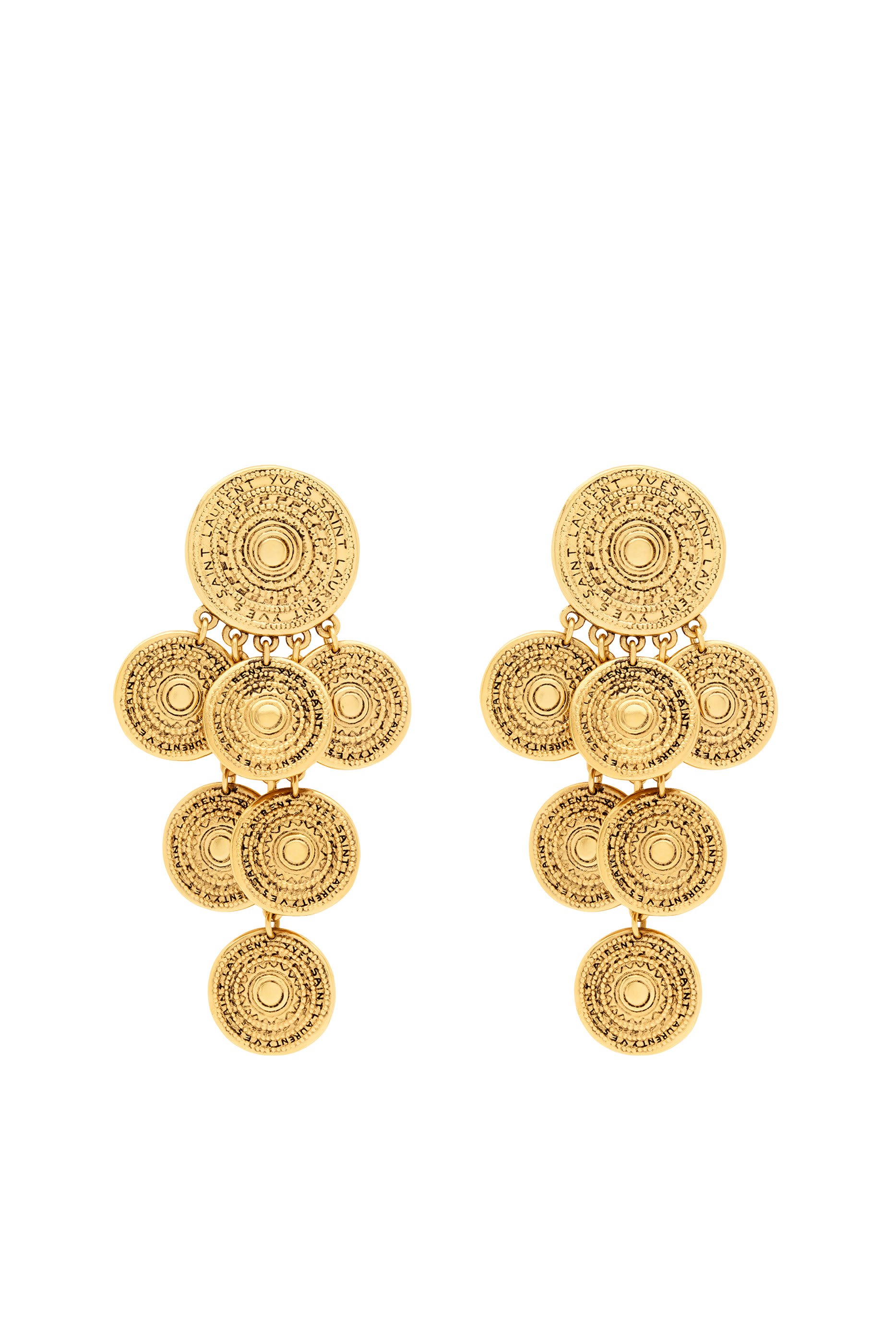 Charm Earrings in Metal