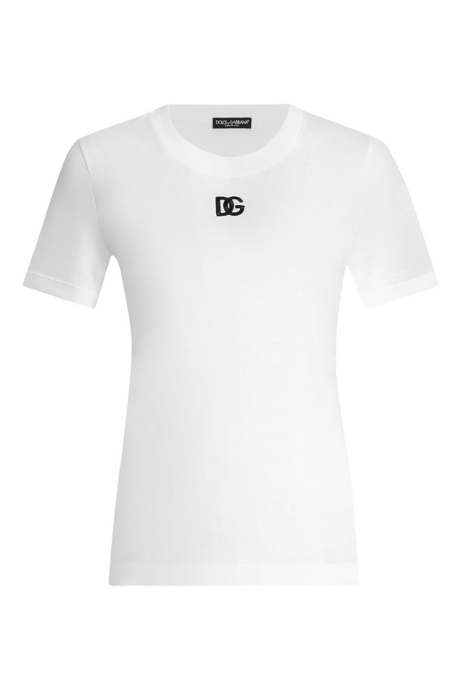 Embroidered Logo Jersey T-Shirt