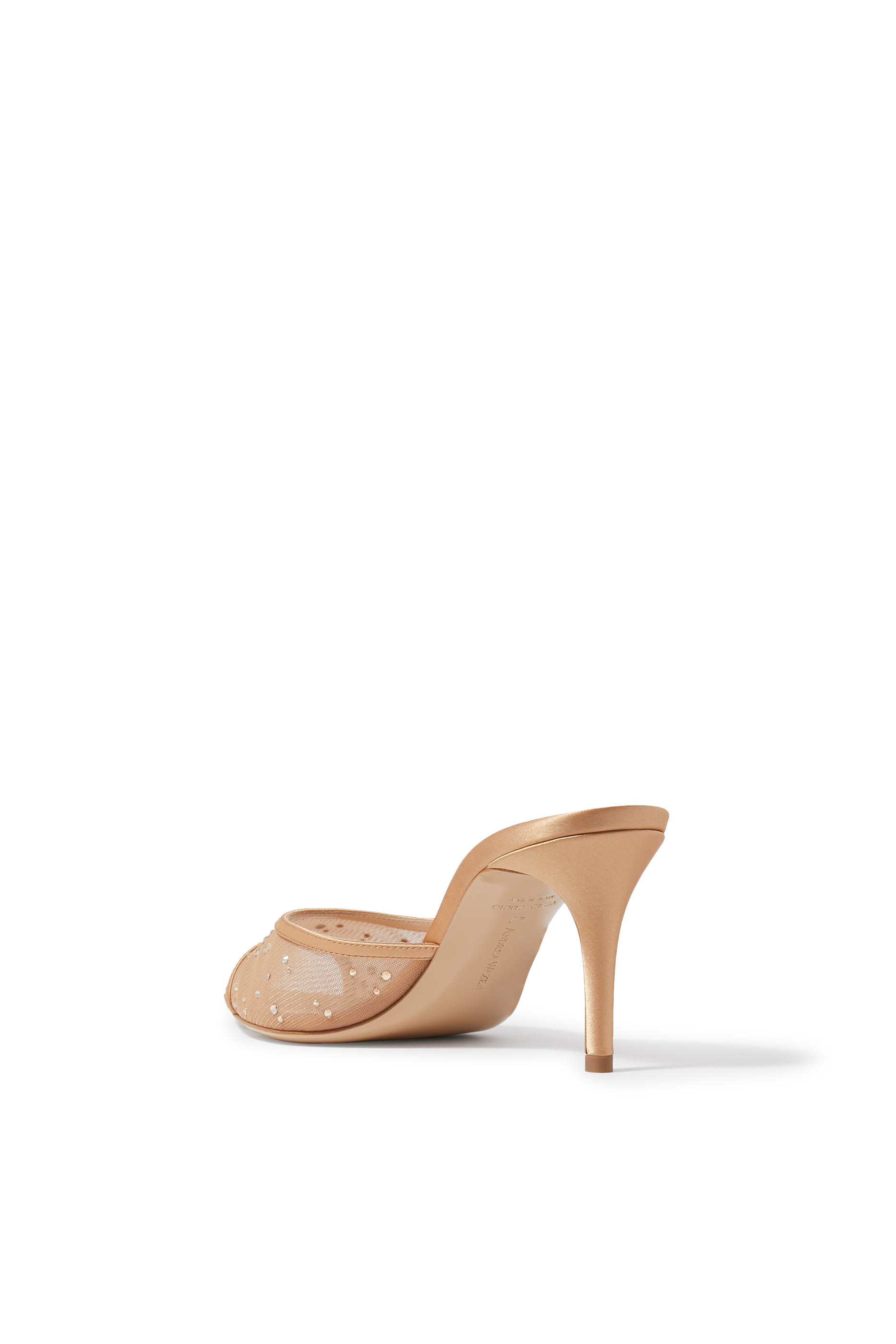 Lisa 75 Mesh Glitz Mules