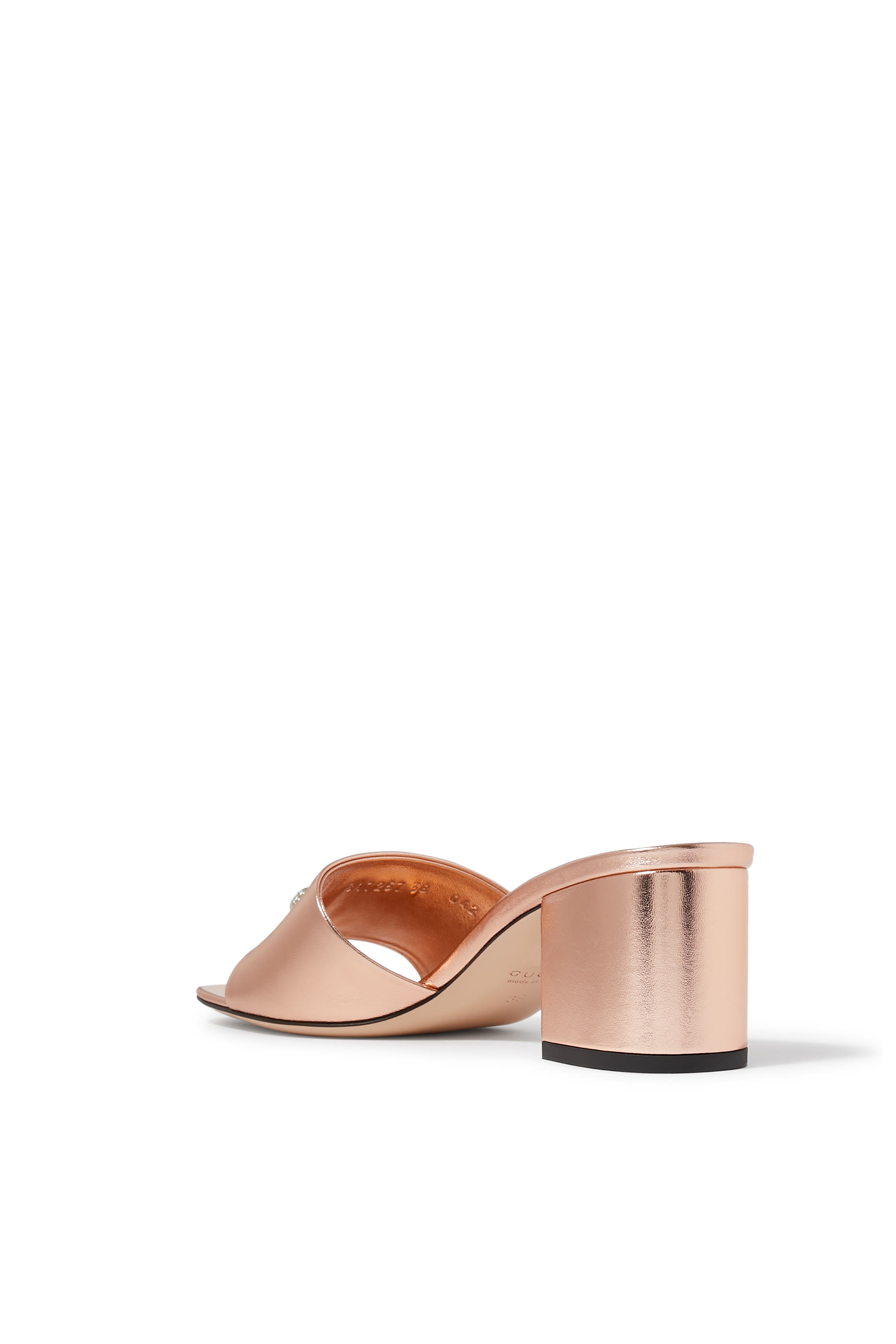 GG 55 Crystal Sandals