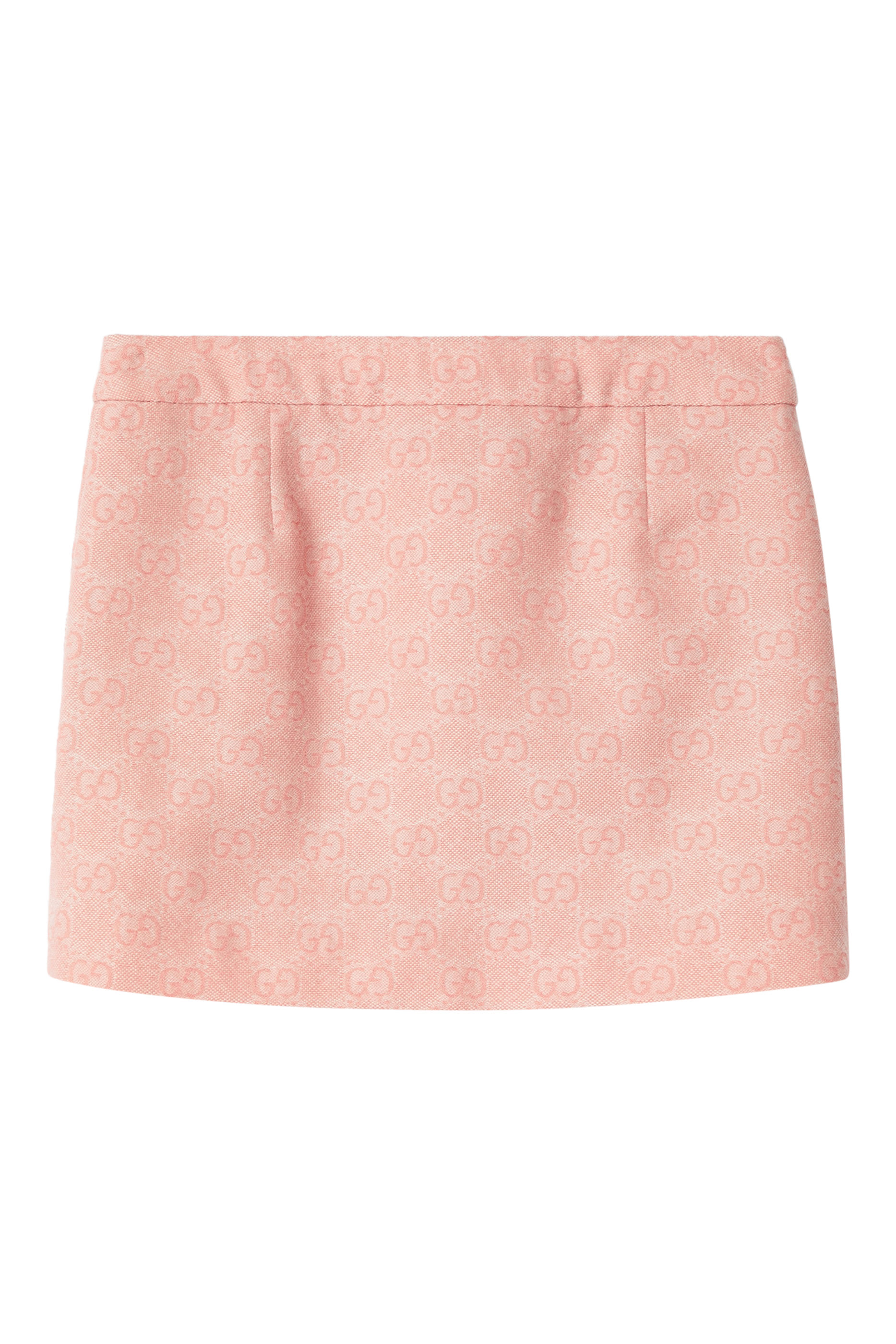 Kids GG Wool Flannel Skirt