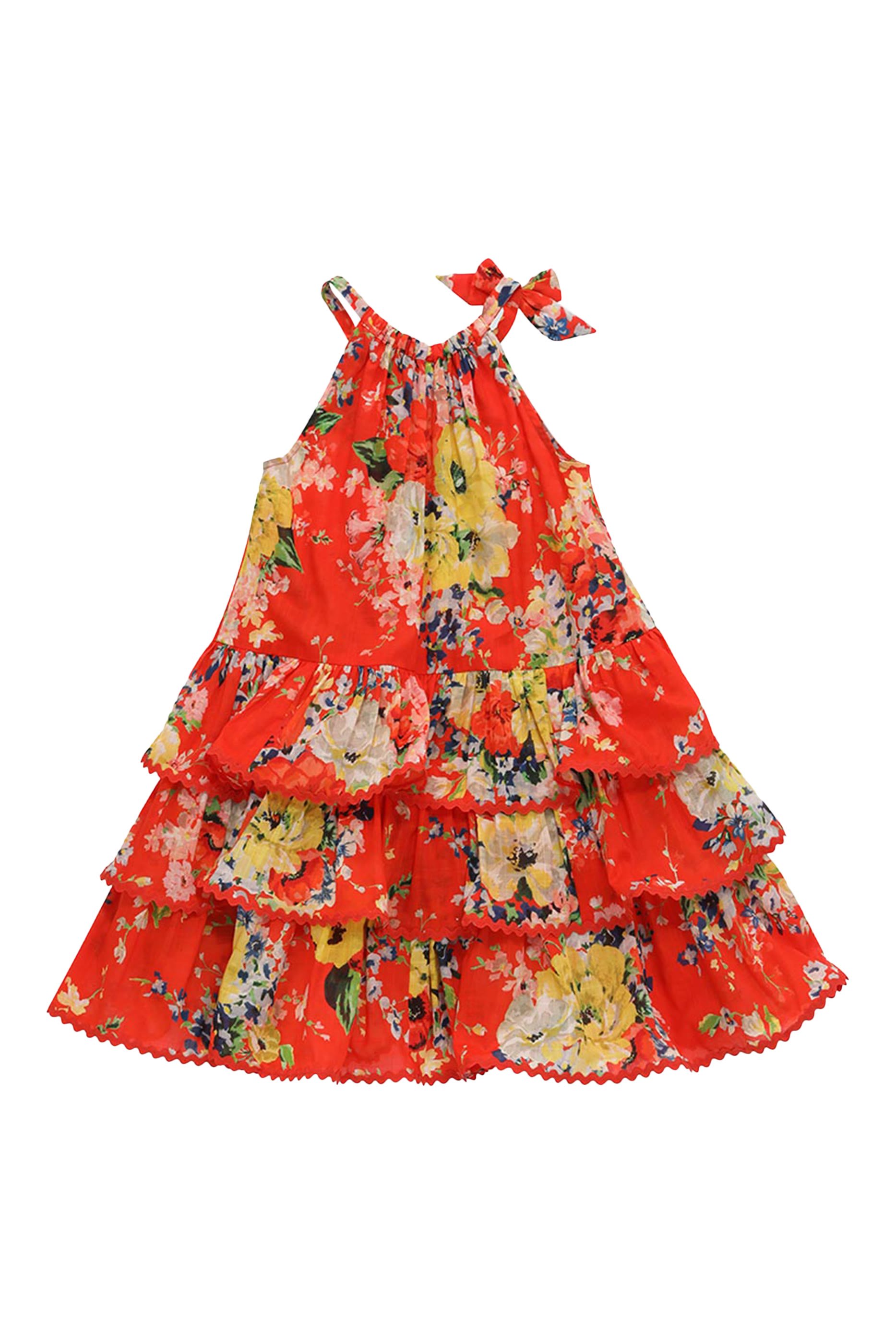 Kids Alight Tiered Halter Dress