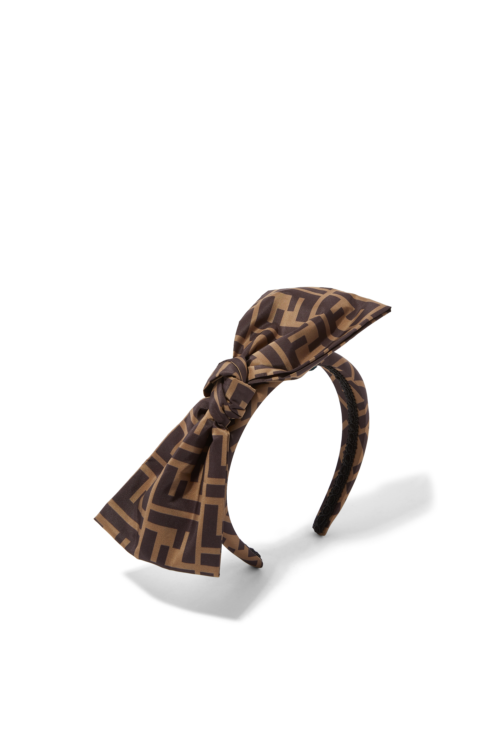 Buy Fendi Logo Print Bow Hairband for Girl | Bloomingdale's UAE