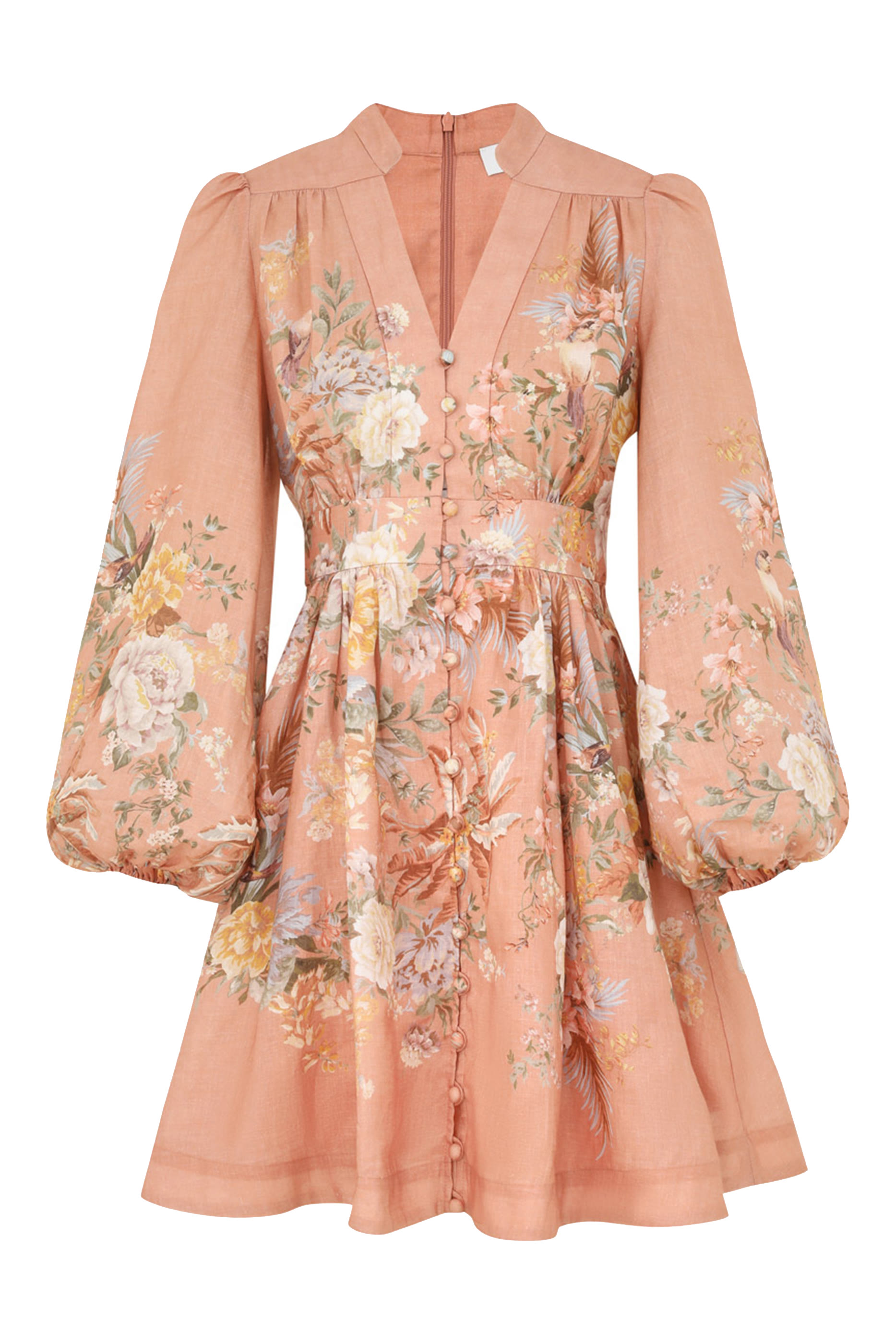 Tallow Plunge Mini Dress