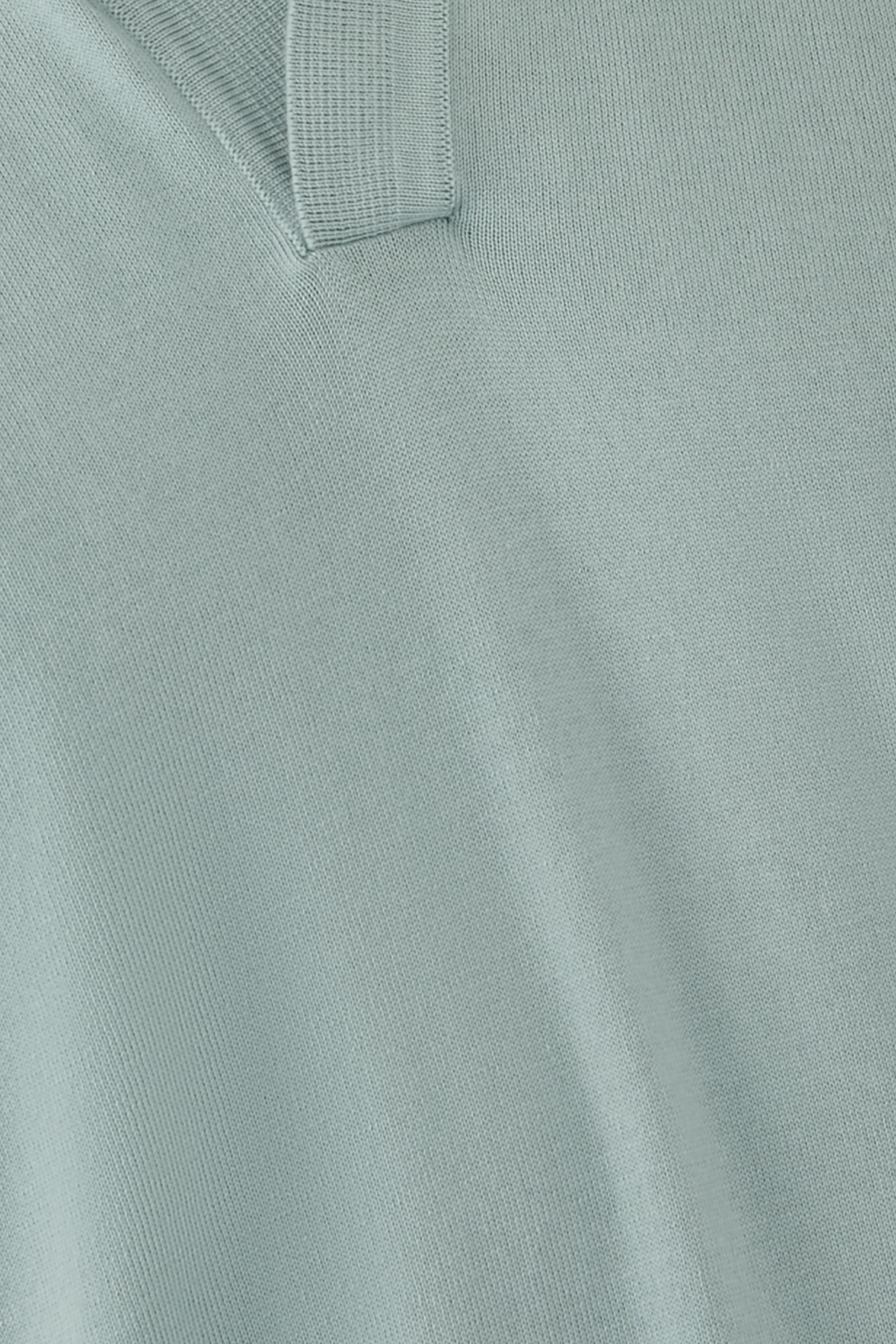 Short-Sleeve Buttonless Polo