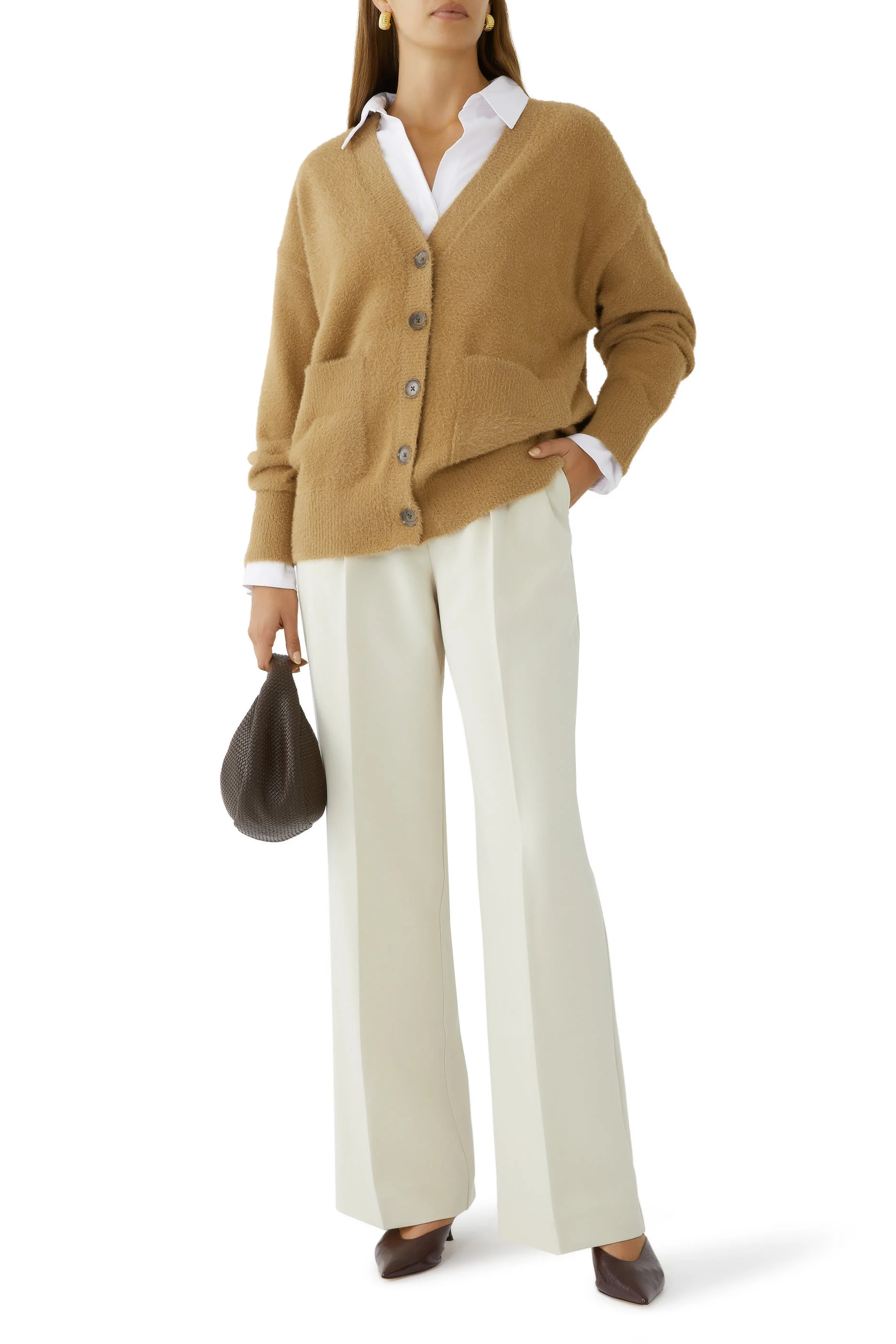 Plush Oversized Cardigan