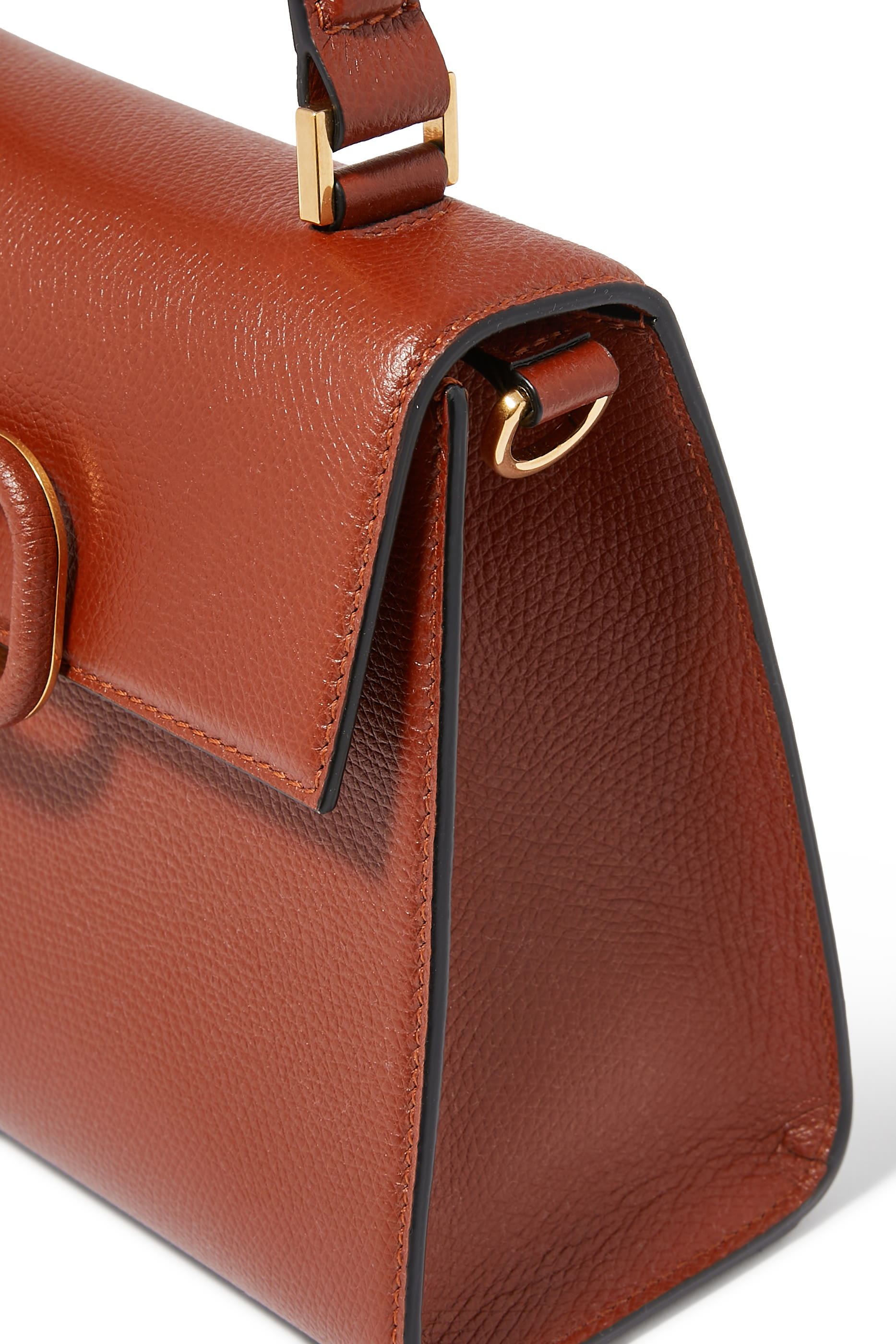 VSling Grainy Calfskin Handbag