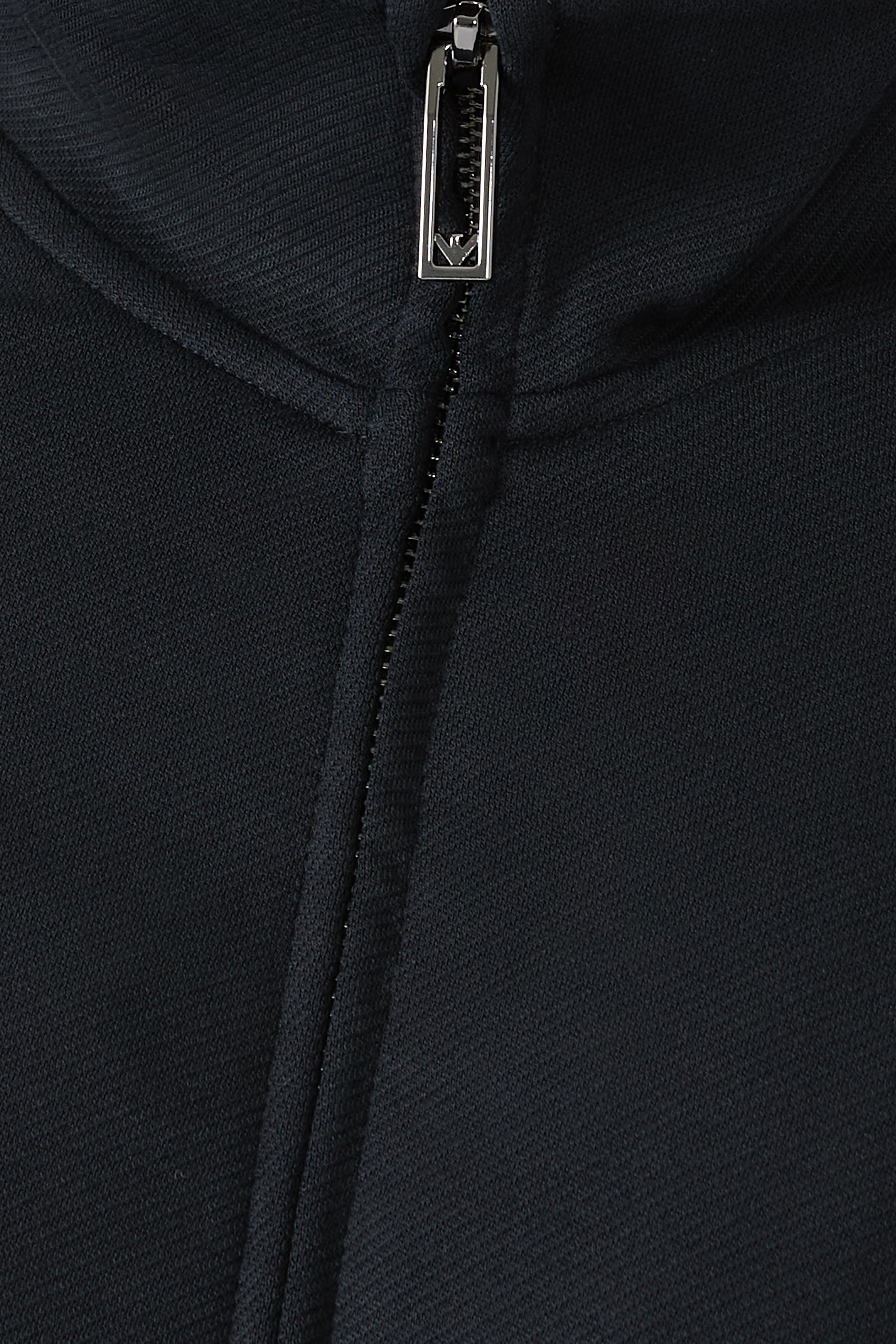 Zip-Up Jersey Sweatshirt