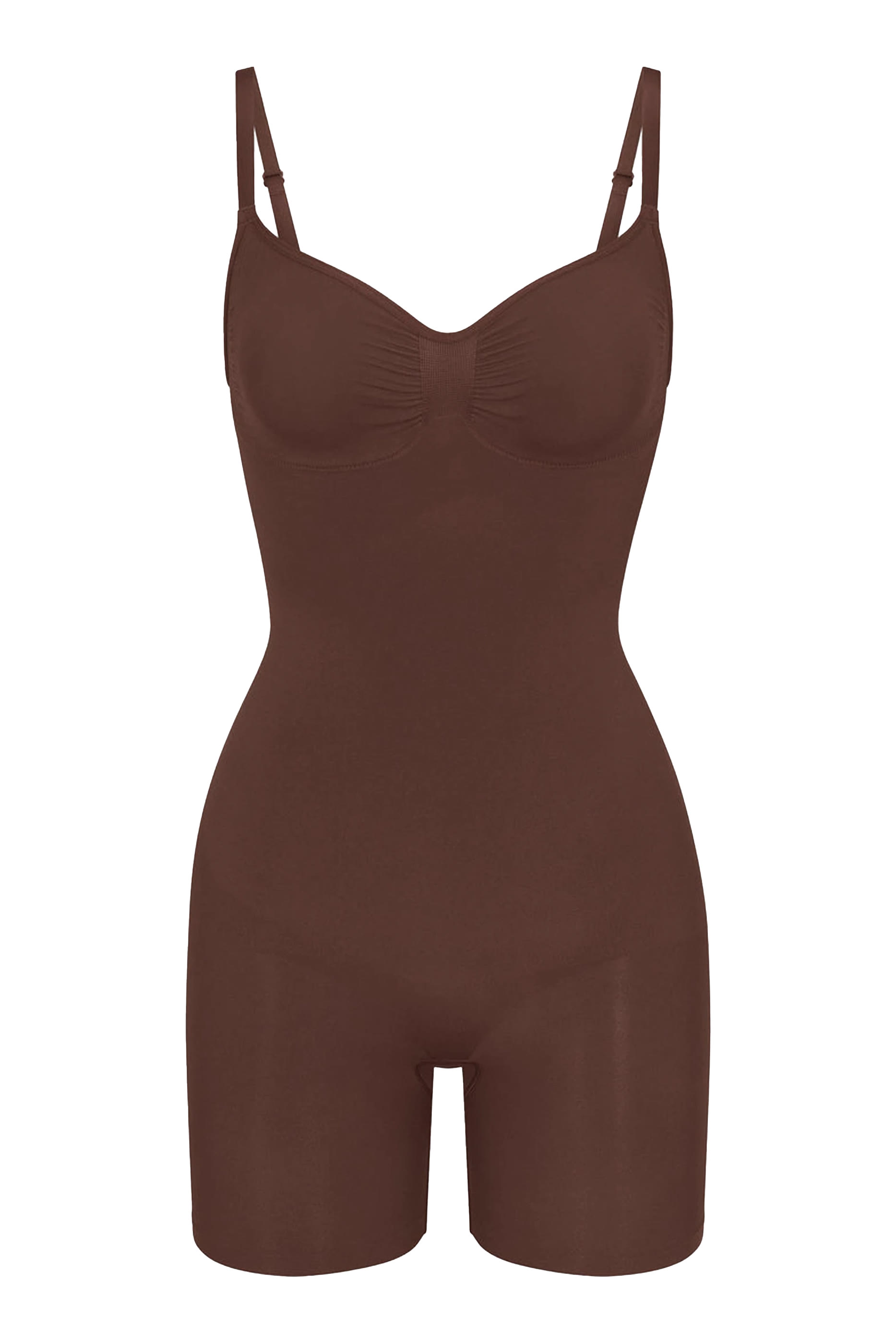  Seamless Sculpt Mid-Thigh Bodysuit 
