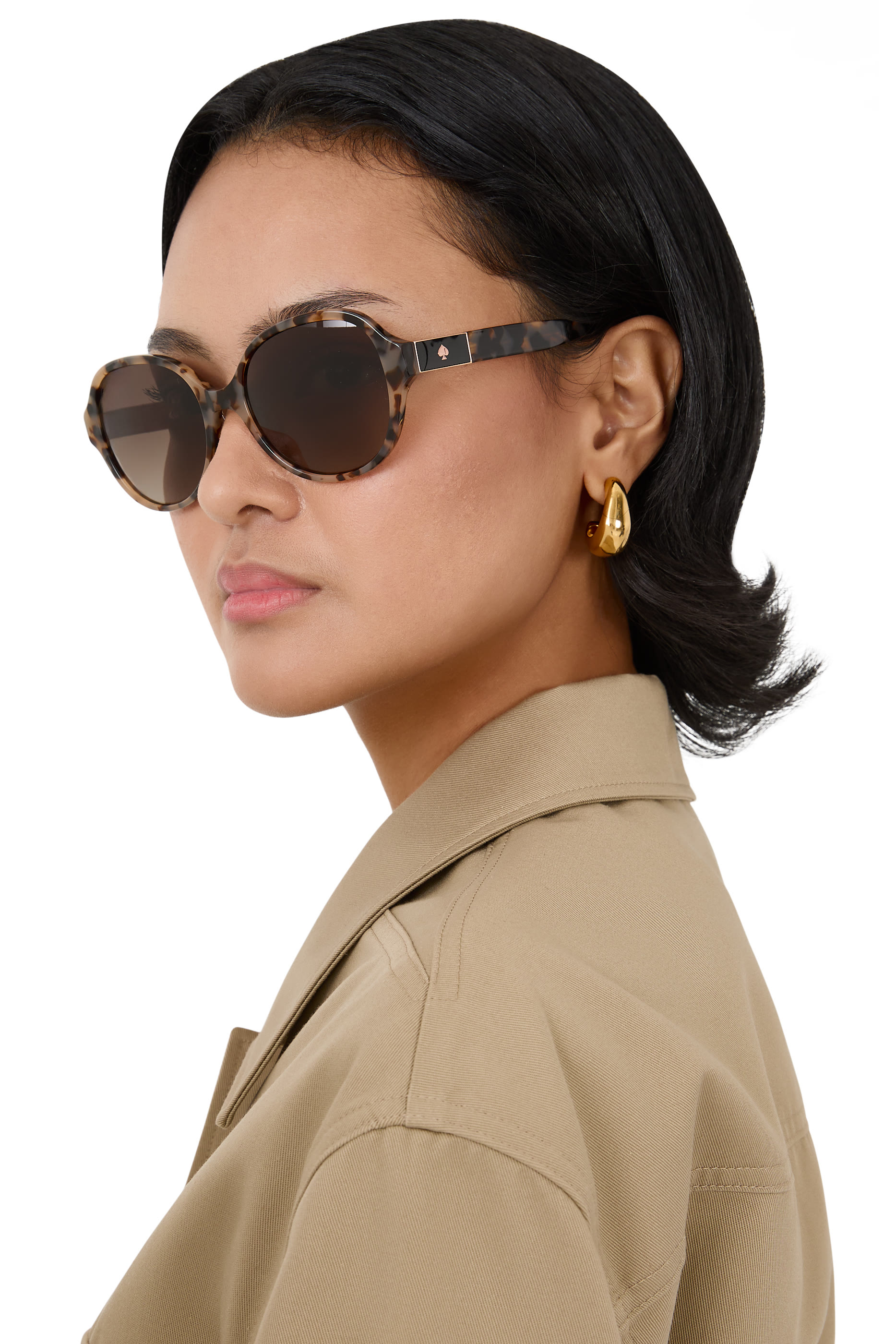 Oval Frame Sunglasses