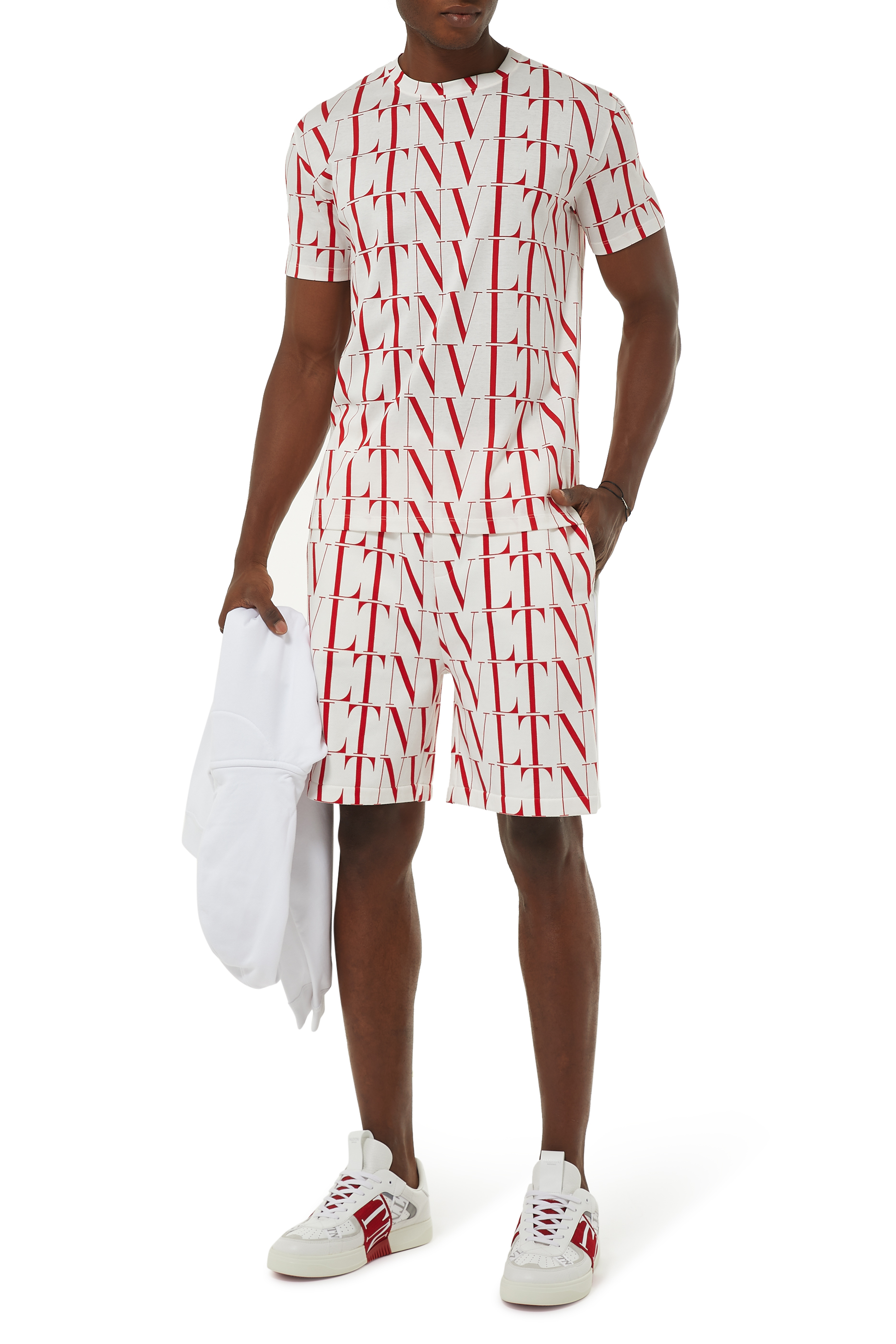 VLTN TIMES Print Cotton T-shirt