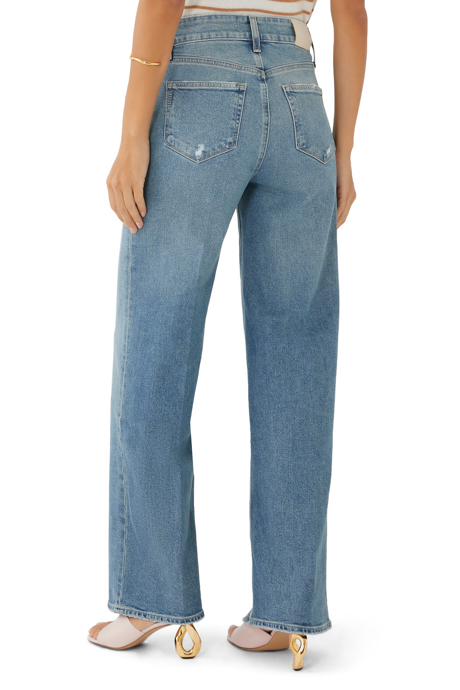 Sasha Storybook Distressed Jeans