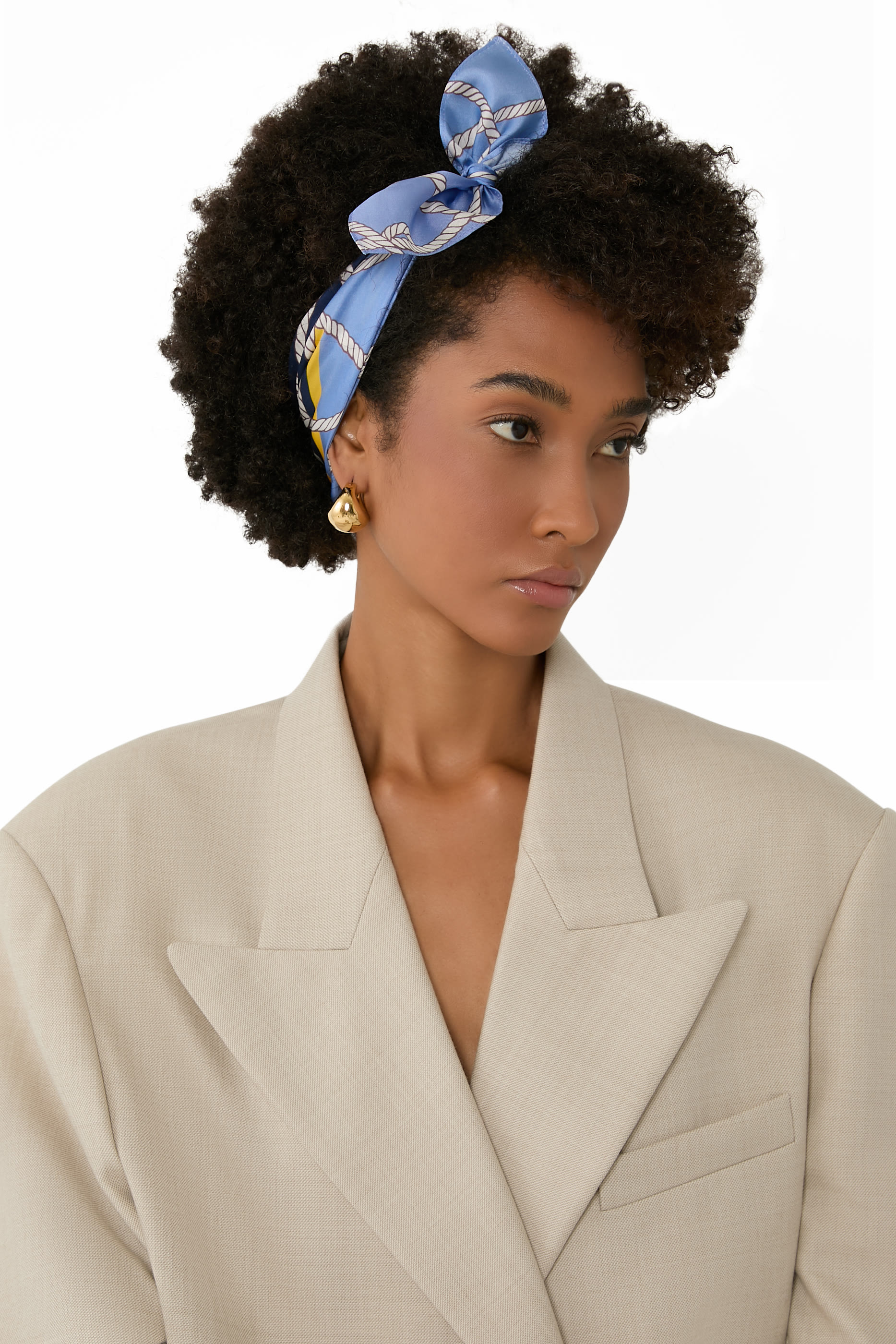 Tangled Up Silk Bandana