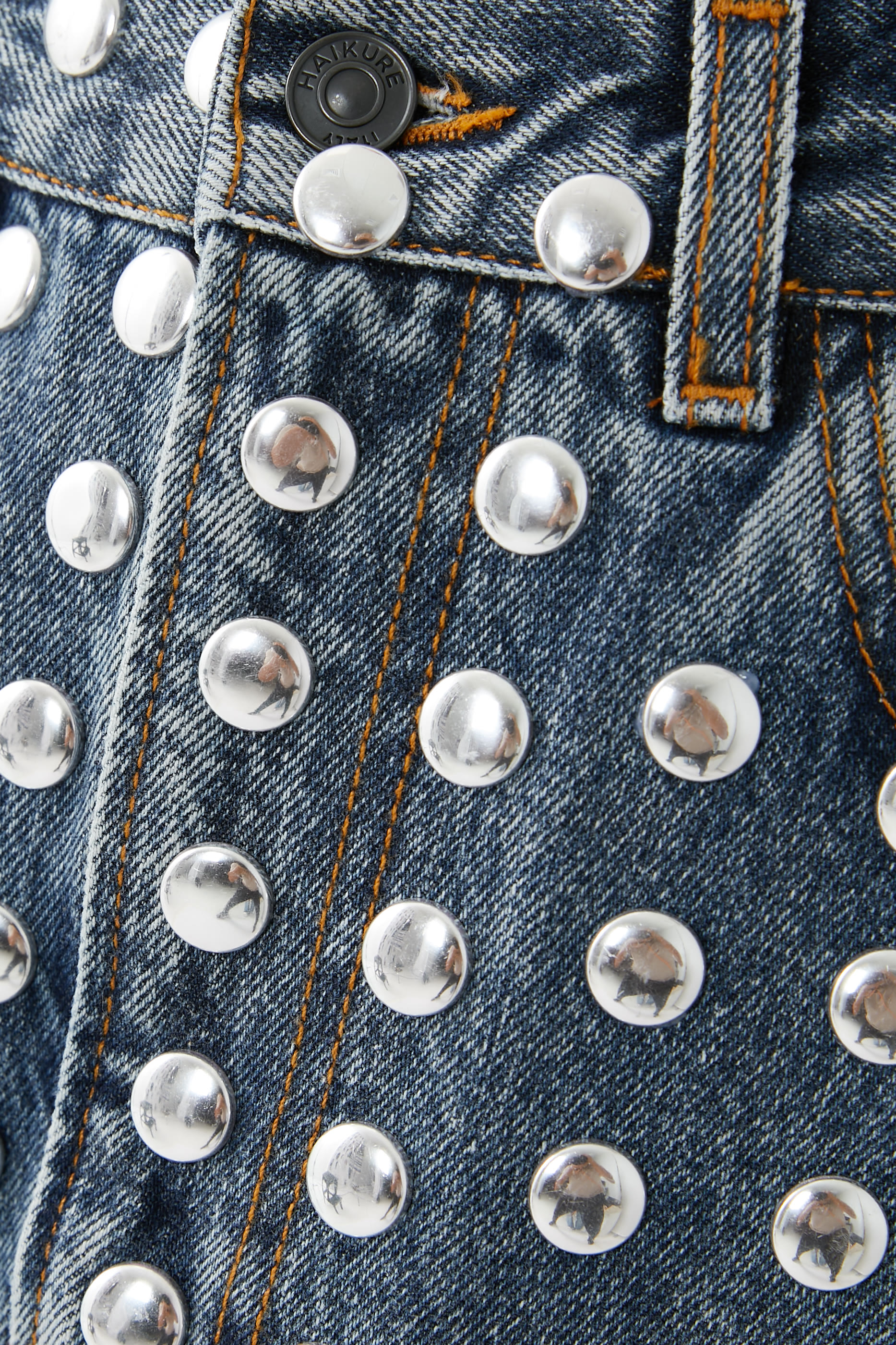 Stormy Studded Midi Skirt