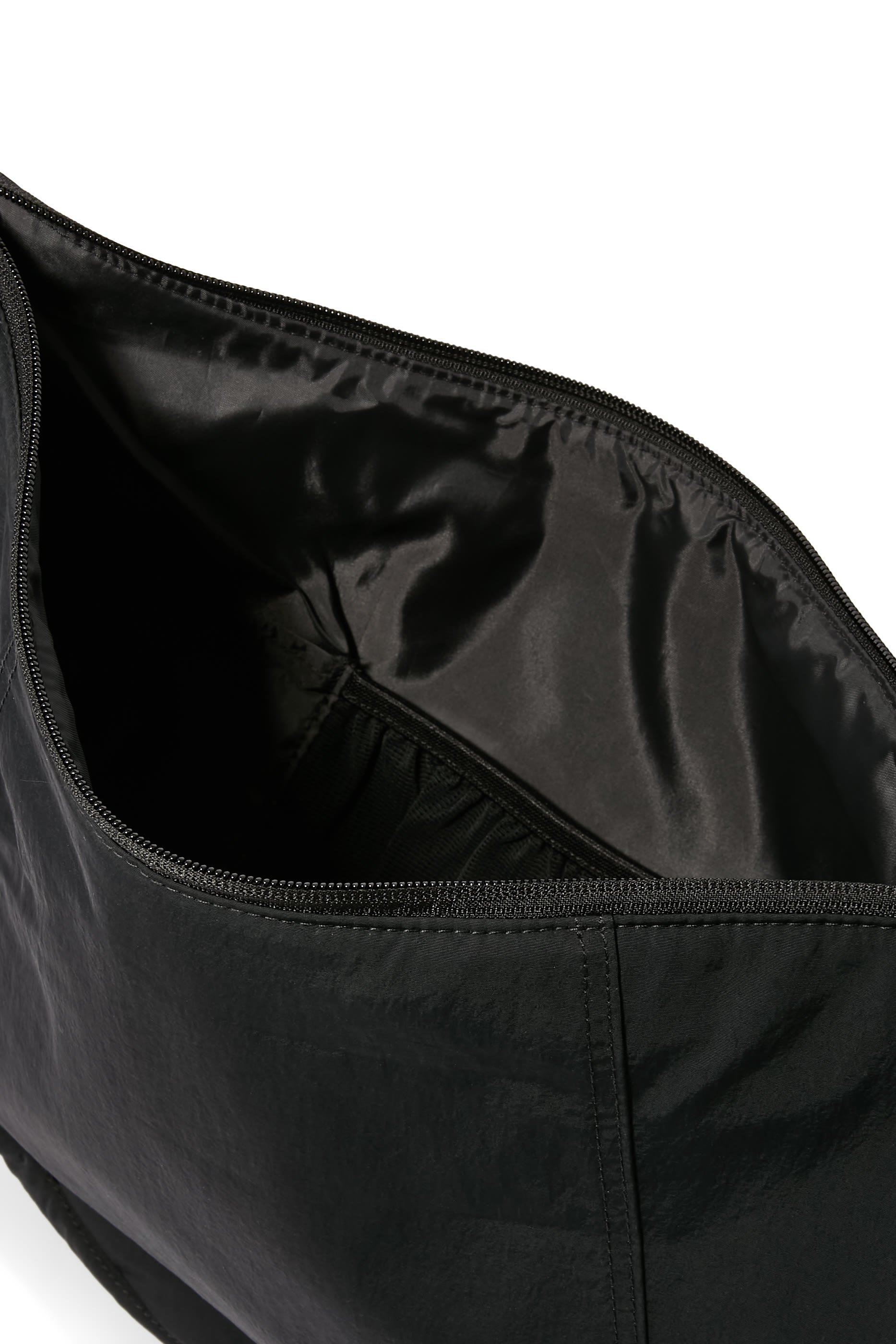 Large Pleat Crossbody Bag