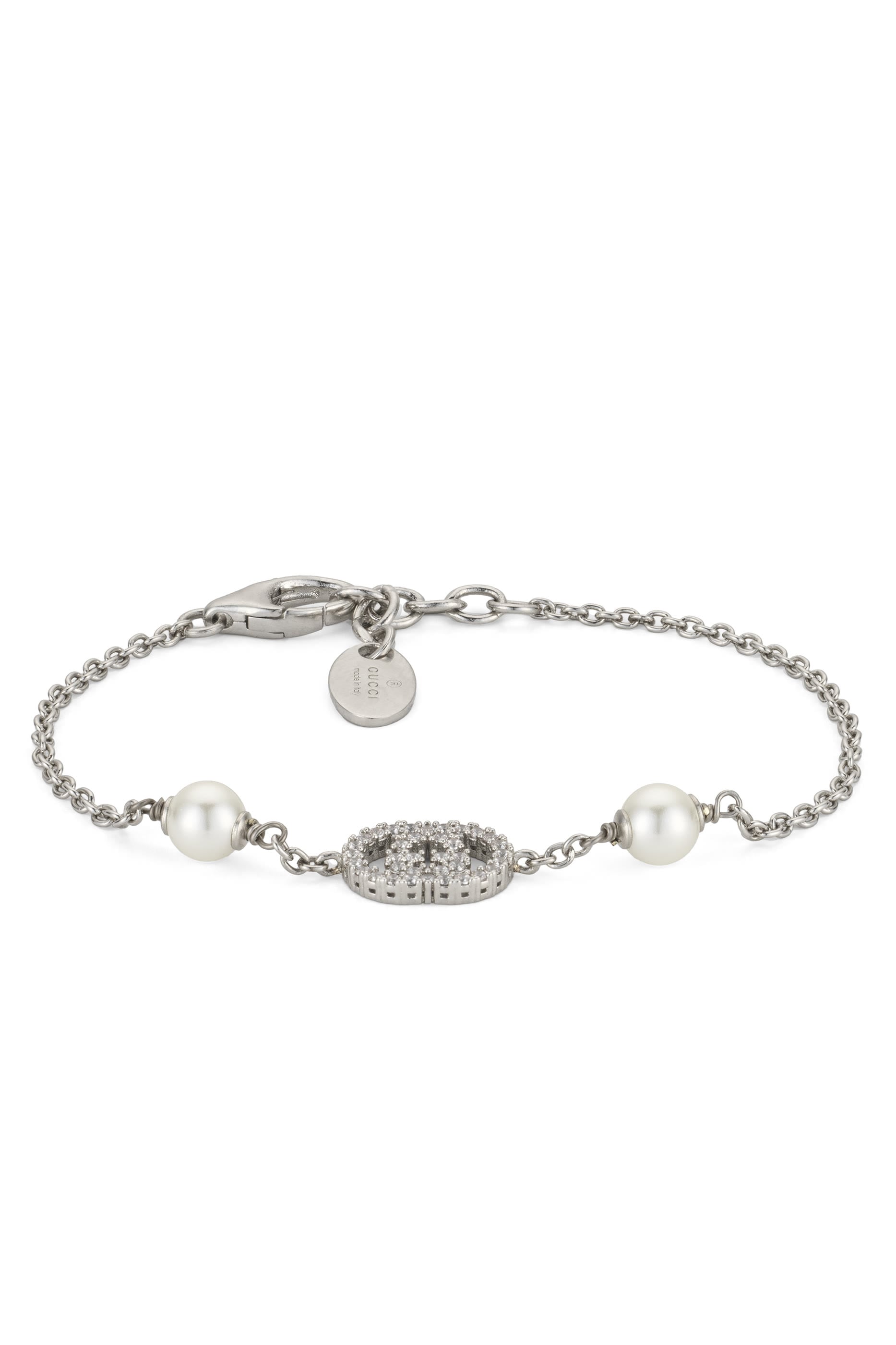 Crystal & Pearl Bracelet