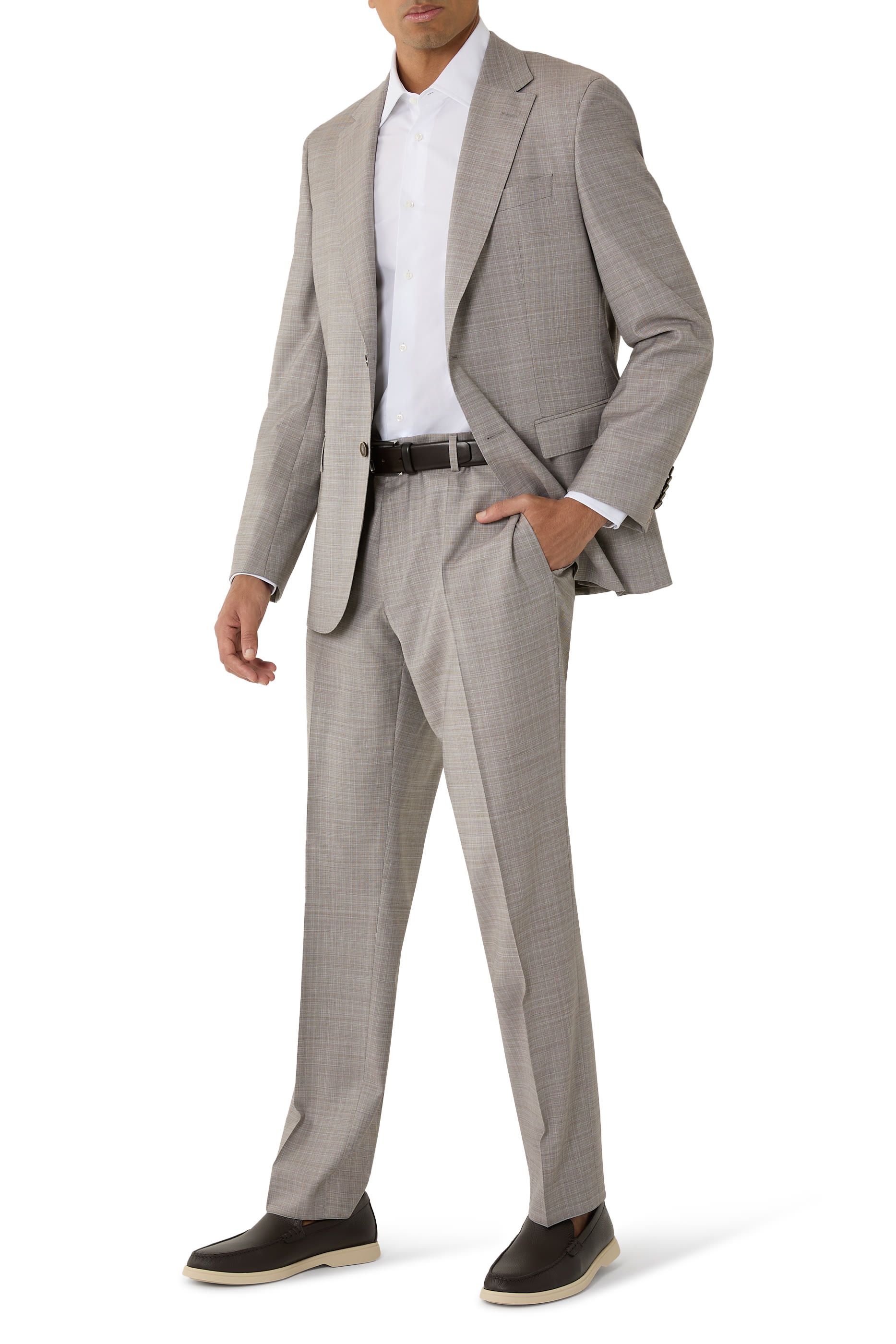 Tumbled-Leather Moccasins