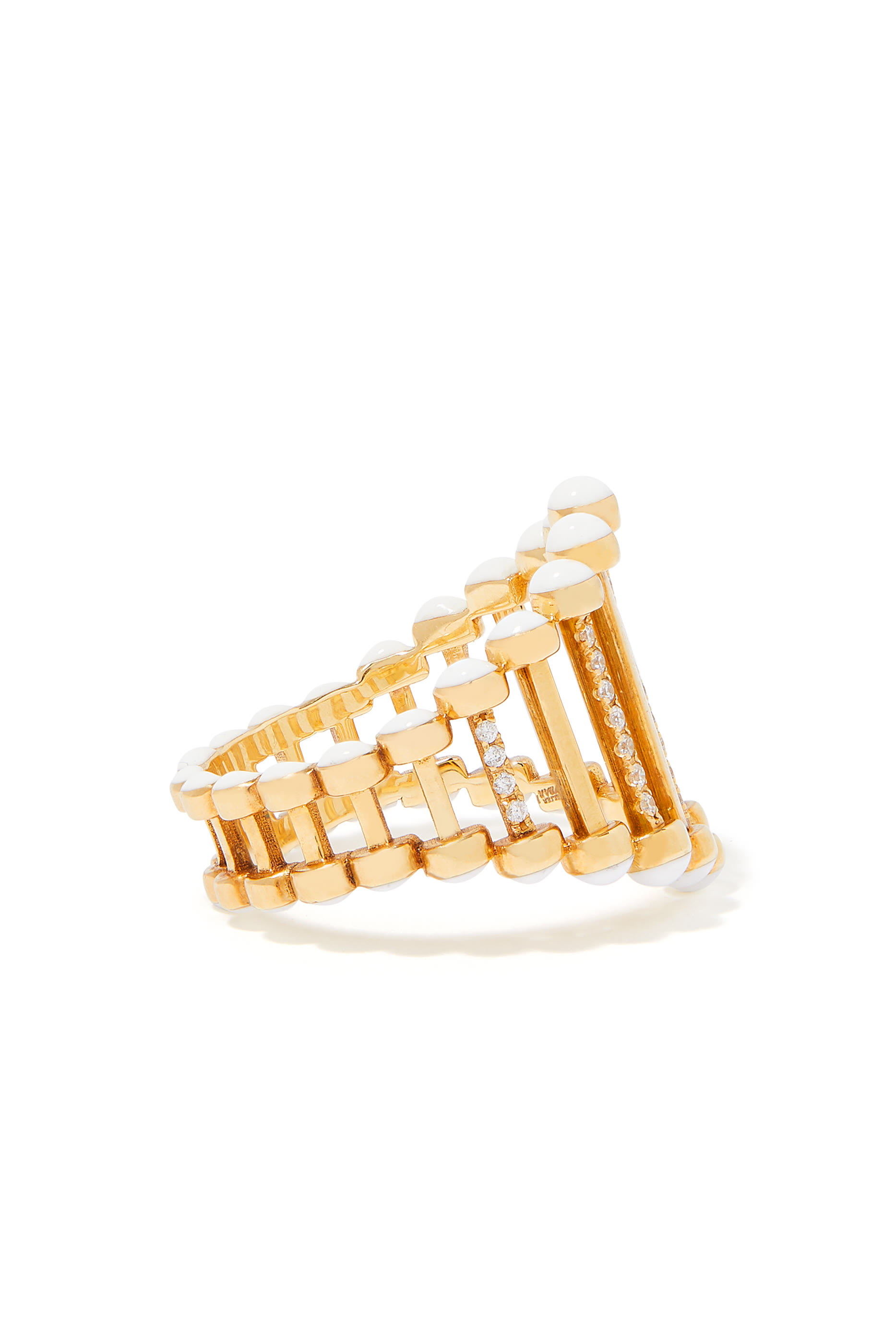 Twiggy Ring, 18K Yellow Gold