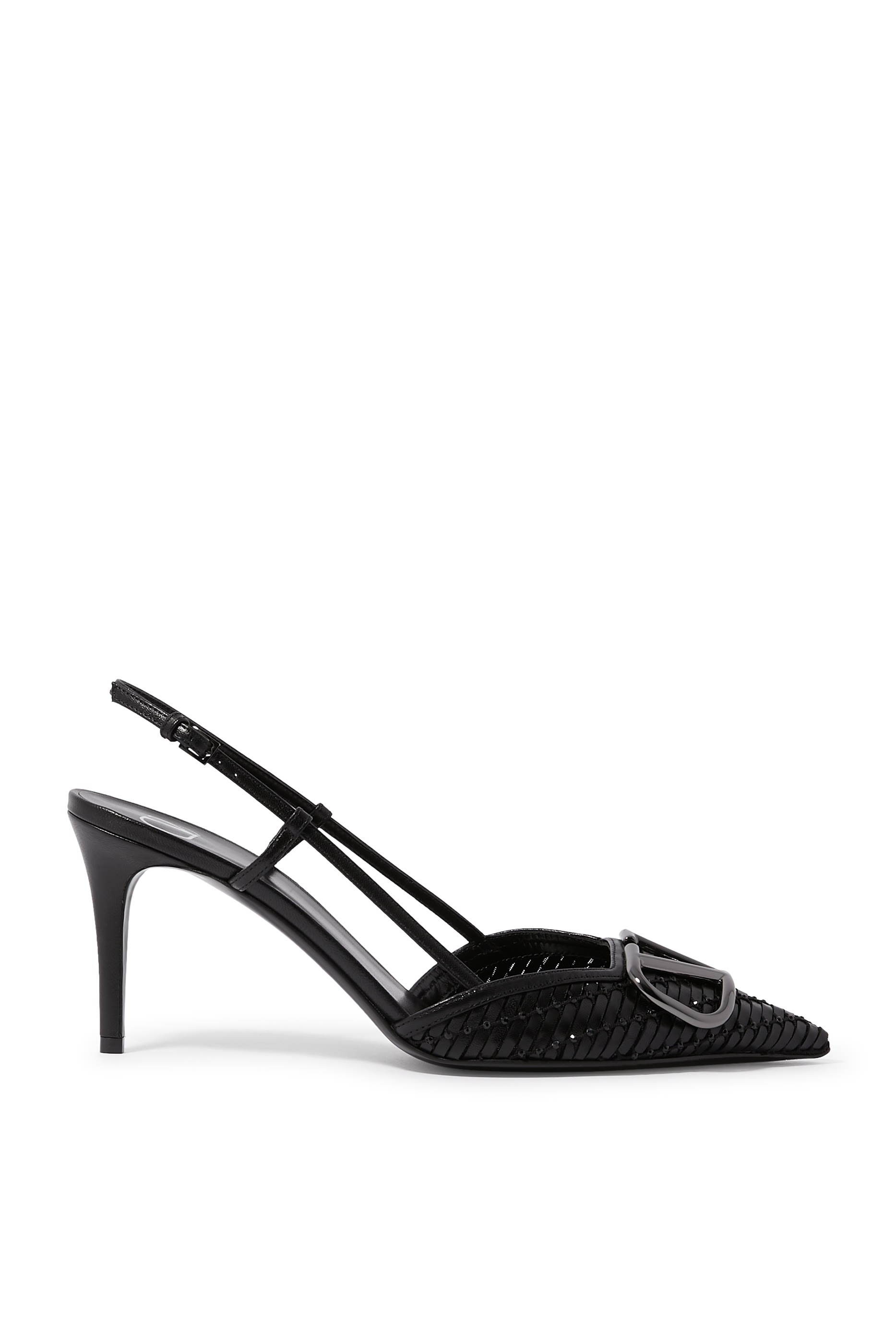 VLogo 80 Signature Slingback Pumps