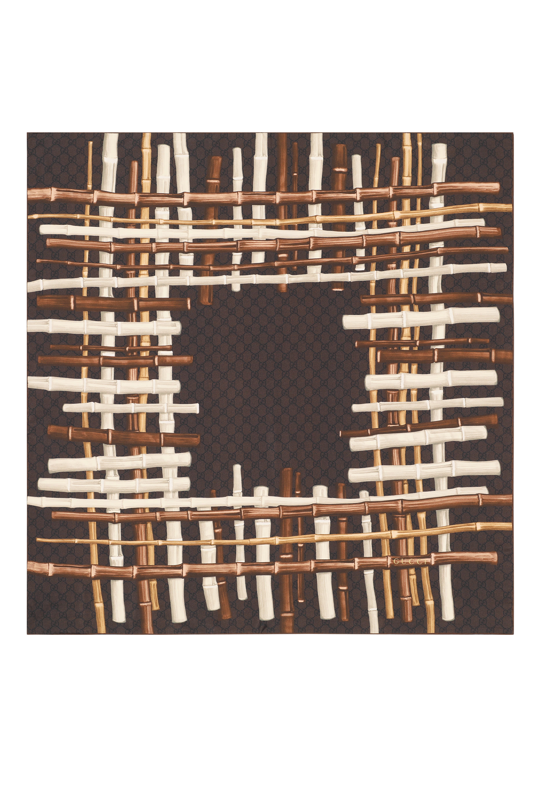 Printed Silk Twill Carré