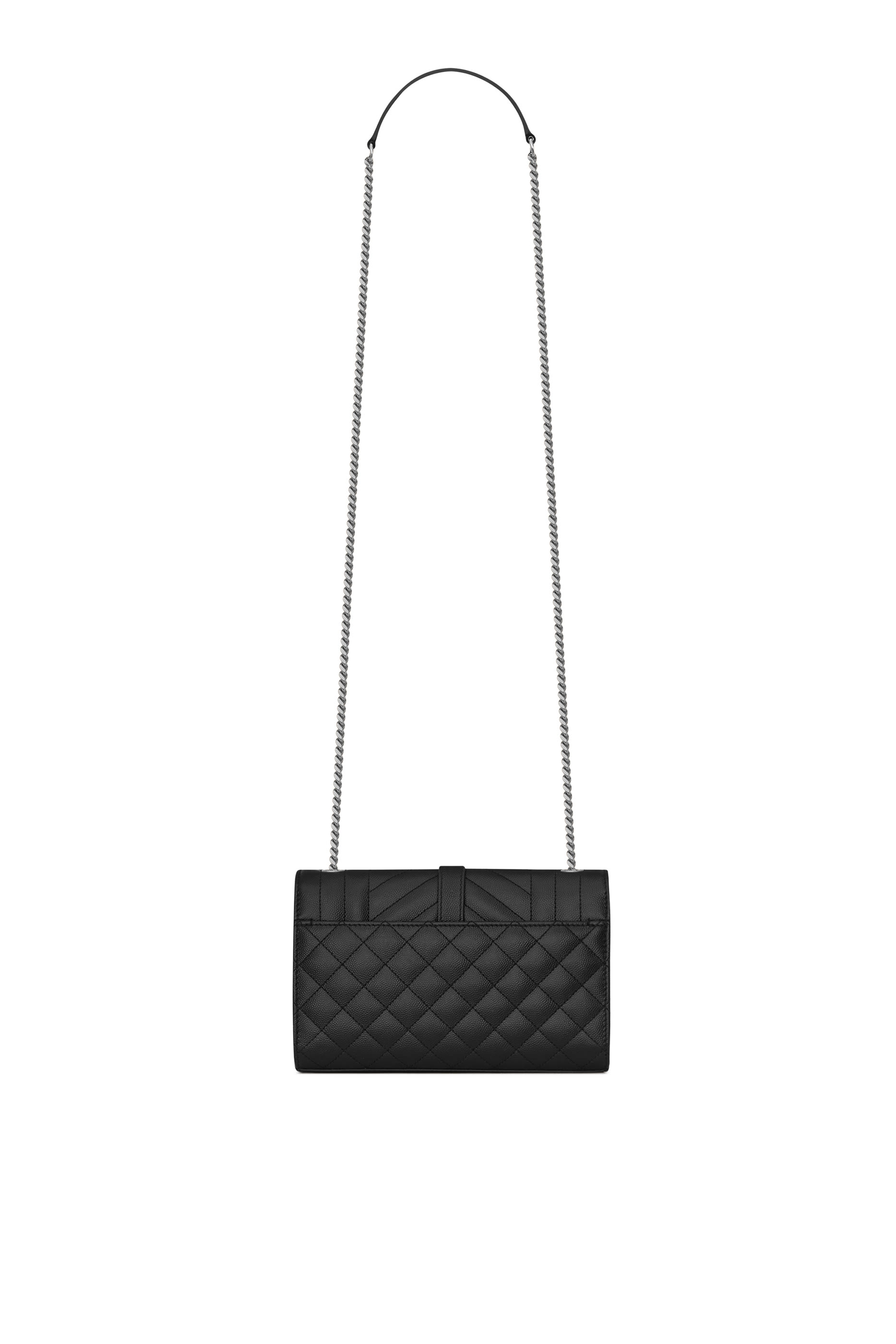  Envelope Small Bag in Quilted Grain De Poudre Embossed Leather
