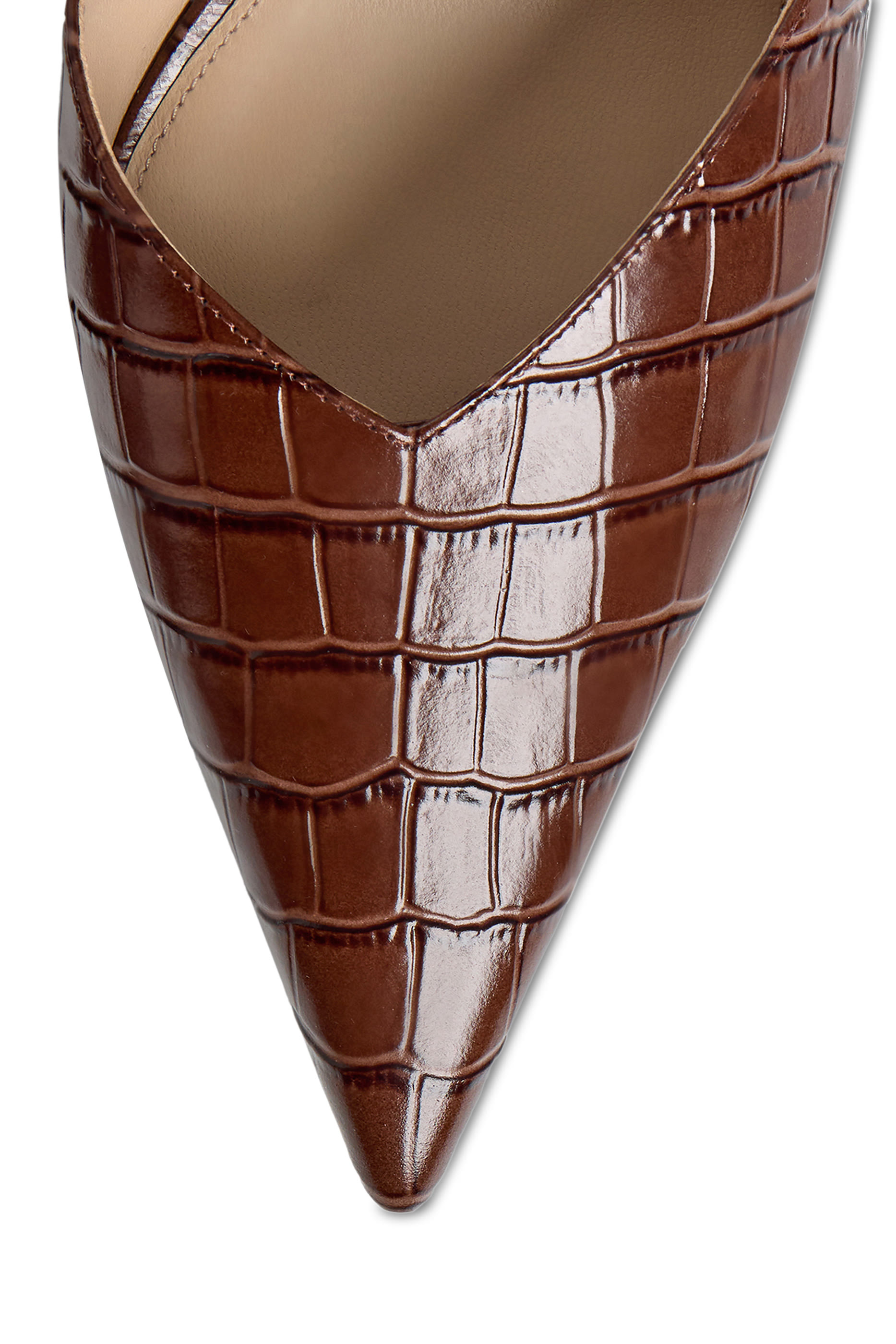 Pointed-Toe 40 Leather Mules