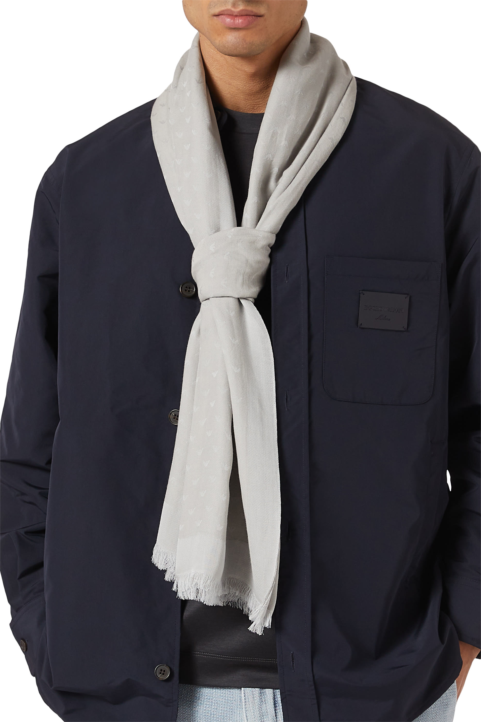 All-Over Eagle Logo Scarf