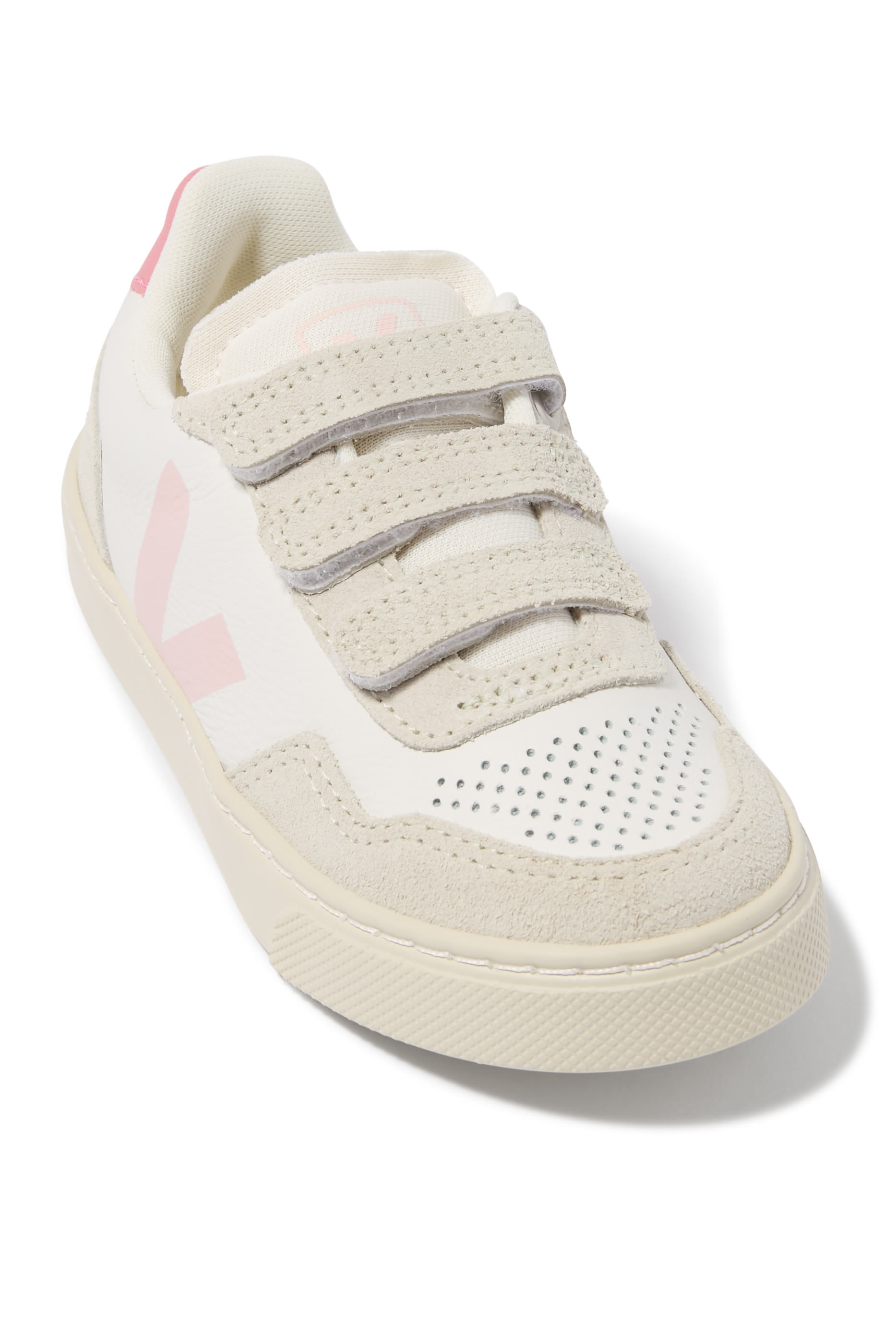 Kids V-90 Leather Sneakers