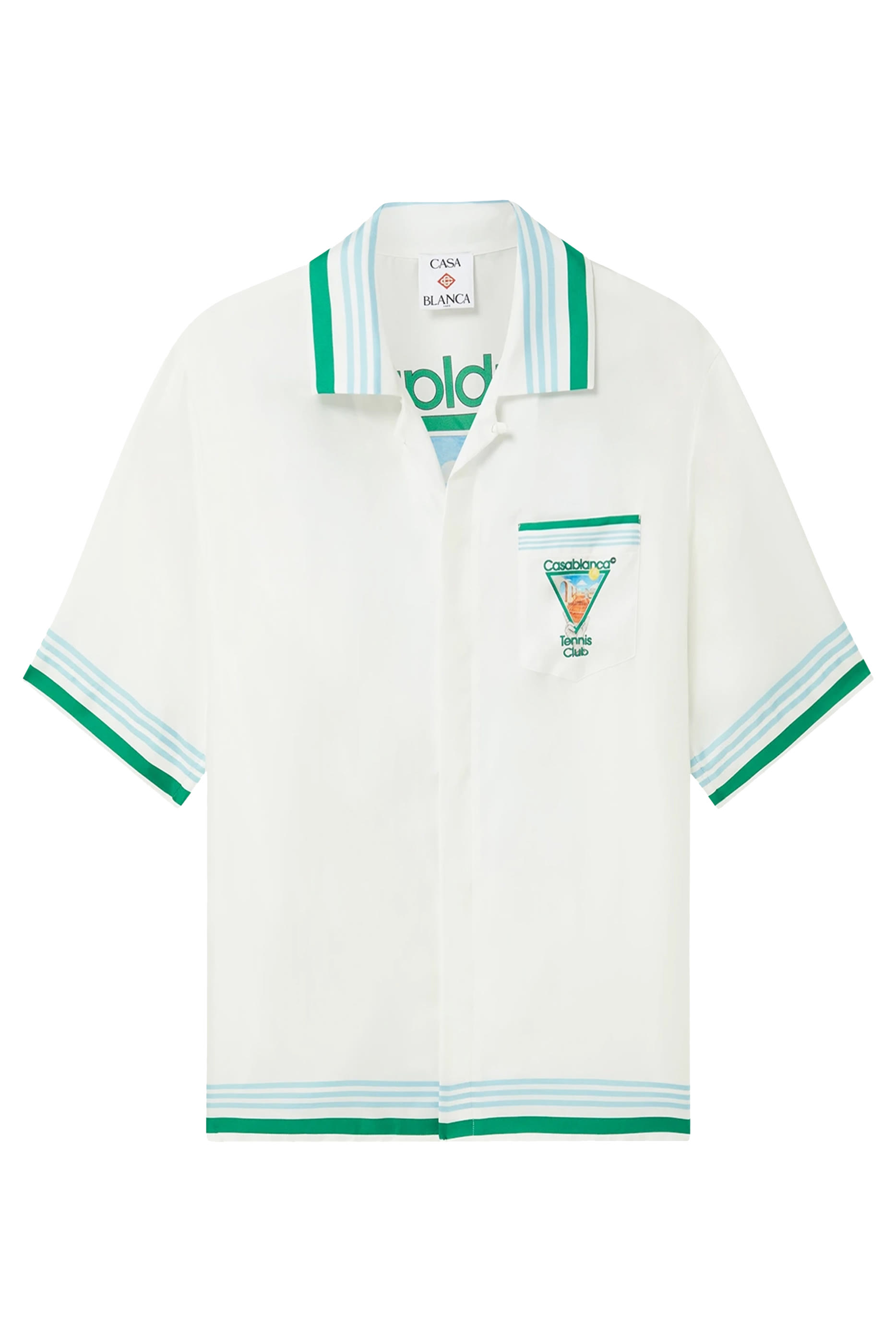 Metaphysical Tennis Icon Silk Shirt