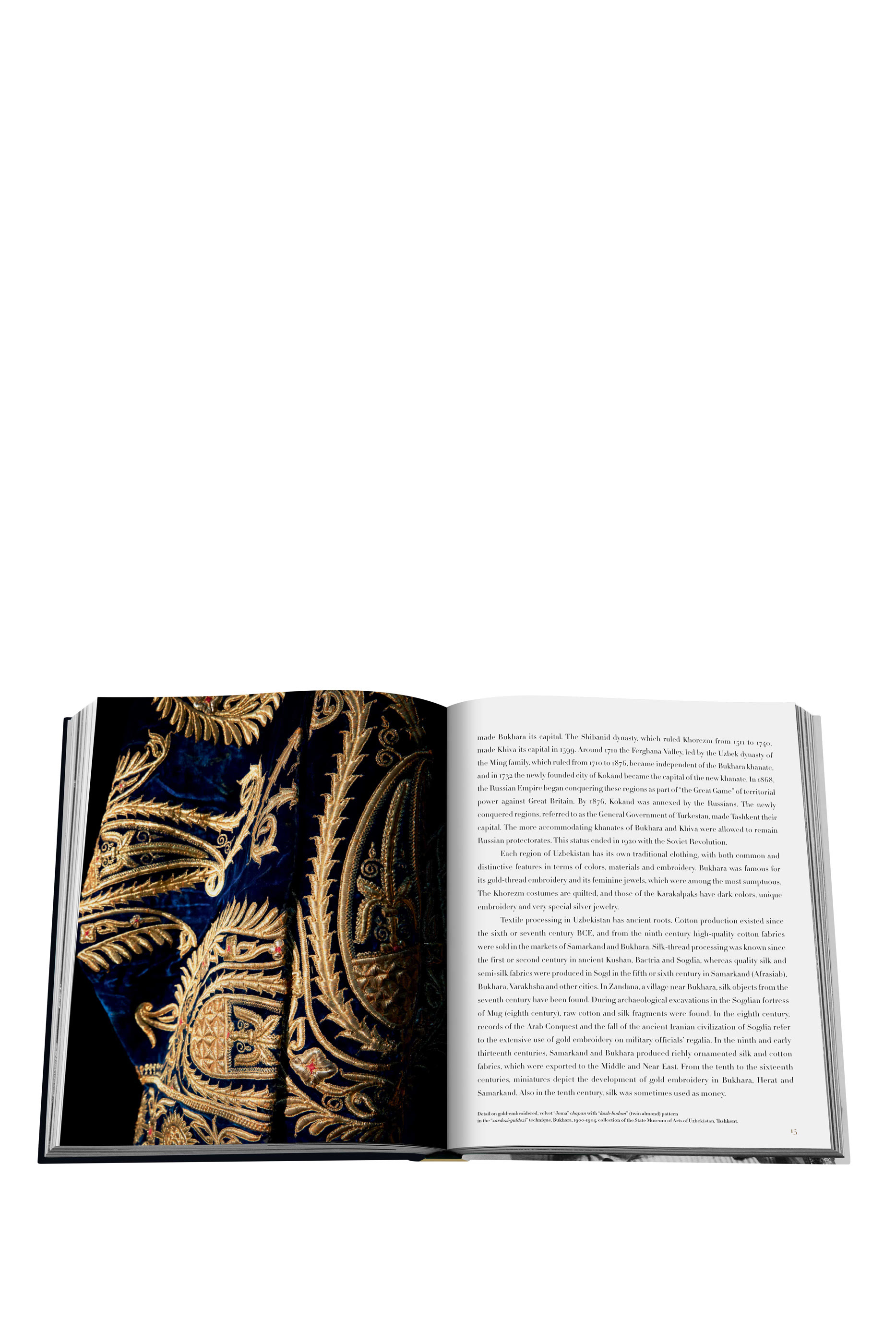 Uzbekistan Silk & Gold: The Magnificent Art of Costume