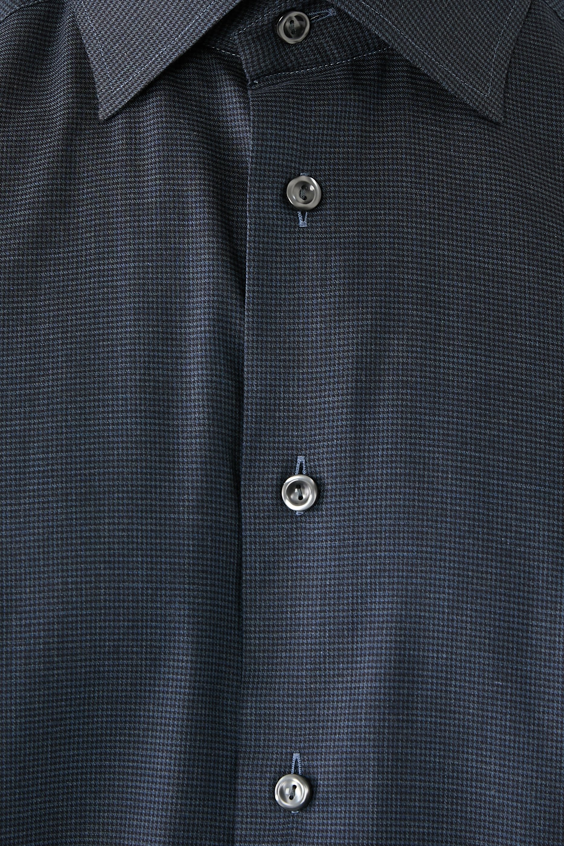 Micro Check Signature Flannel Shirt