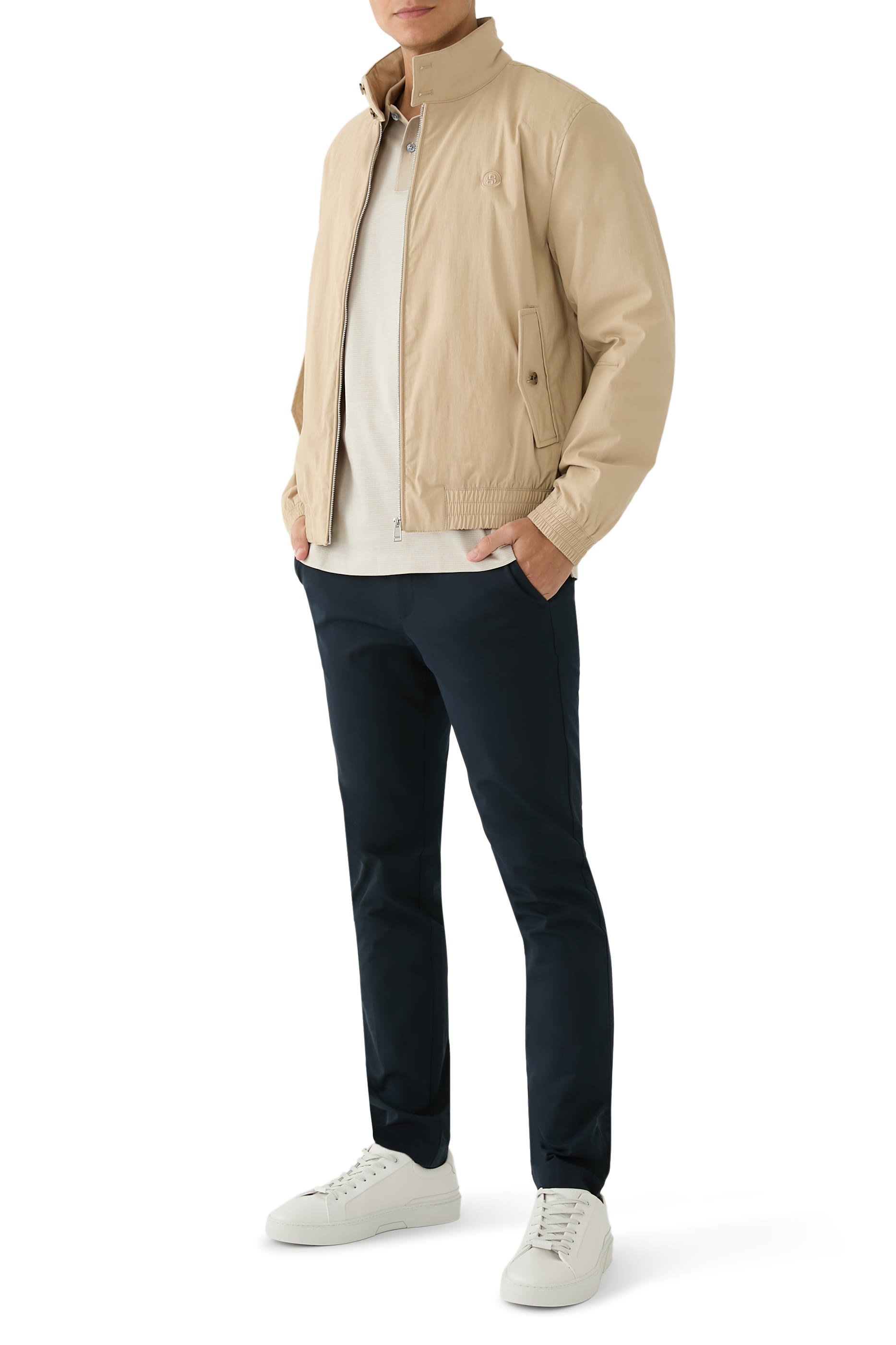 Double B Monogram Cotton-Blend Jacket