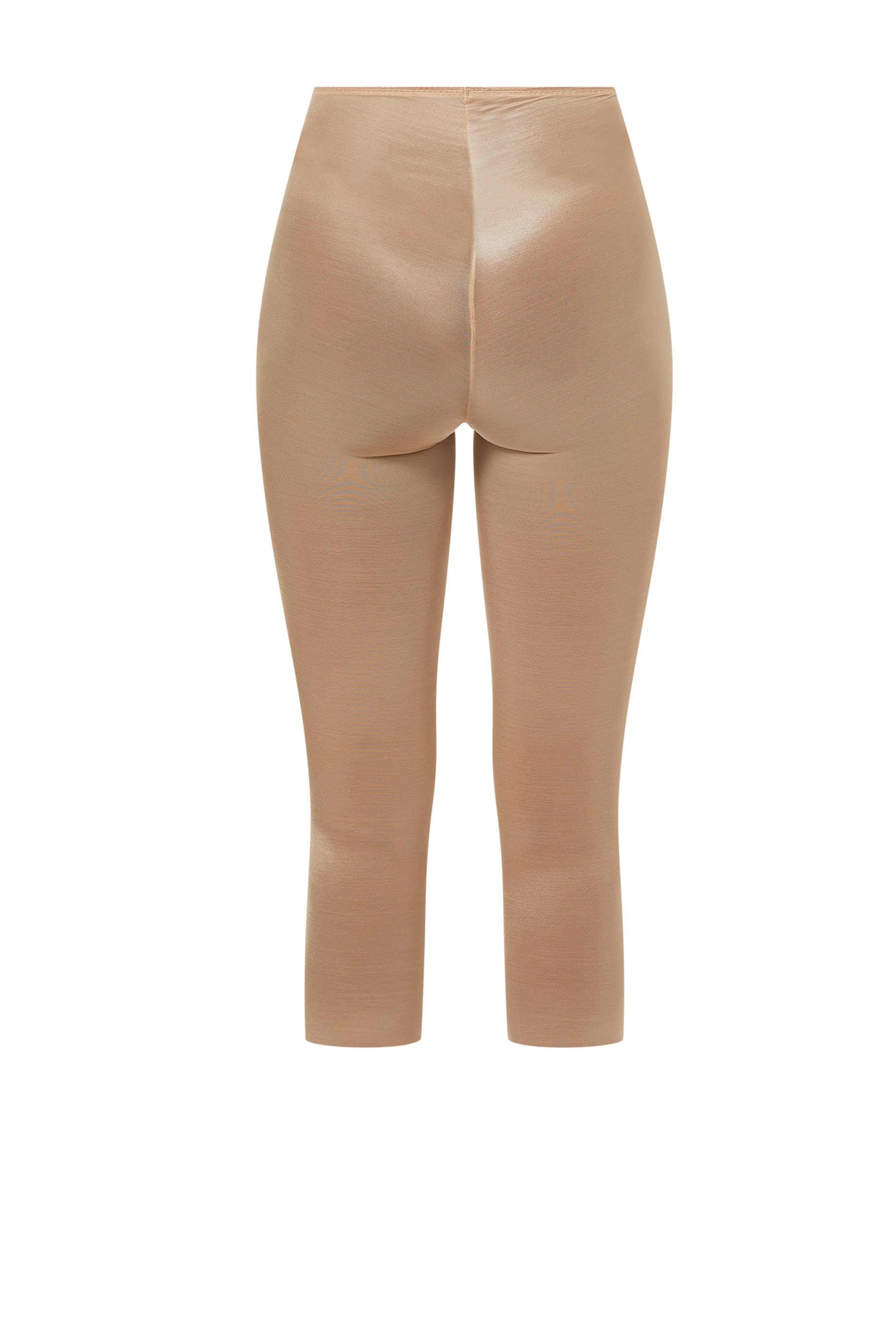 High Waist Sheer Capri