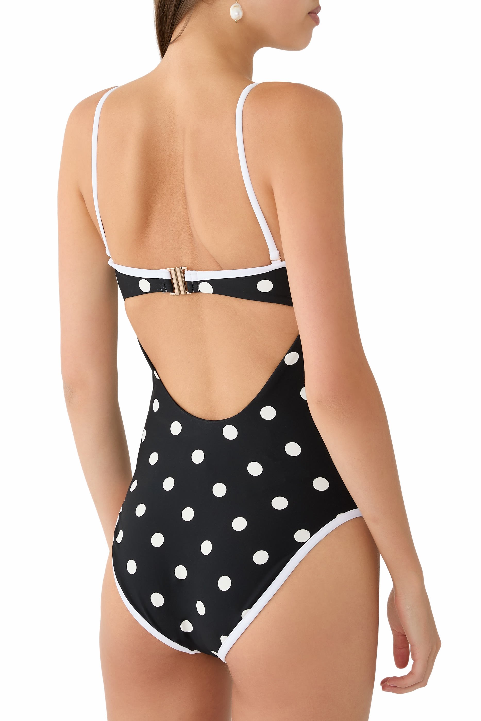 Polka Dot Swimsuit