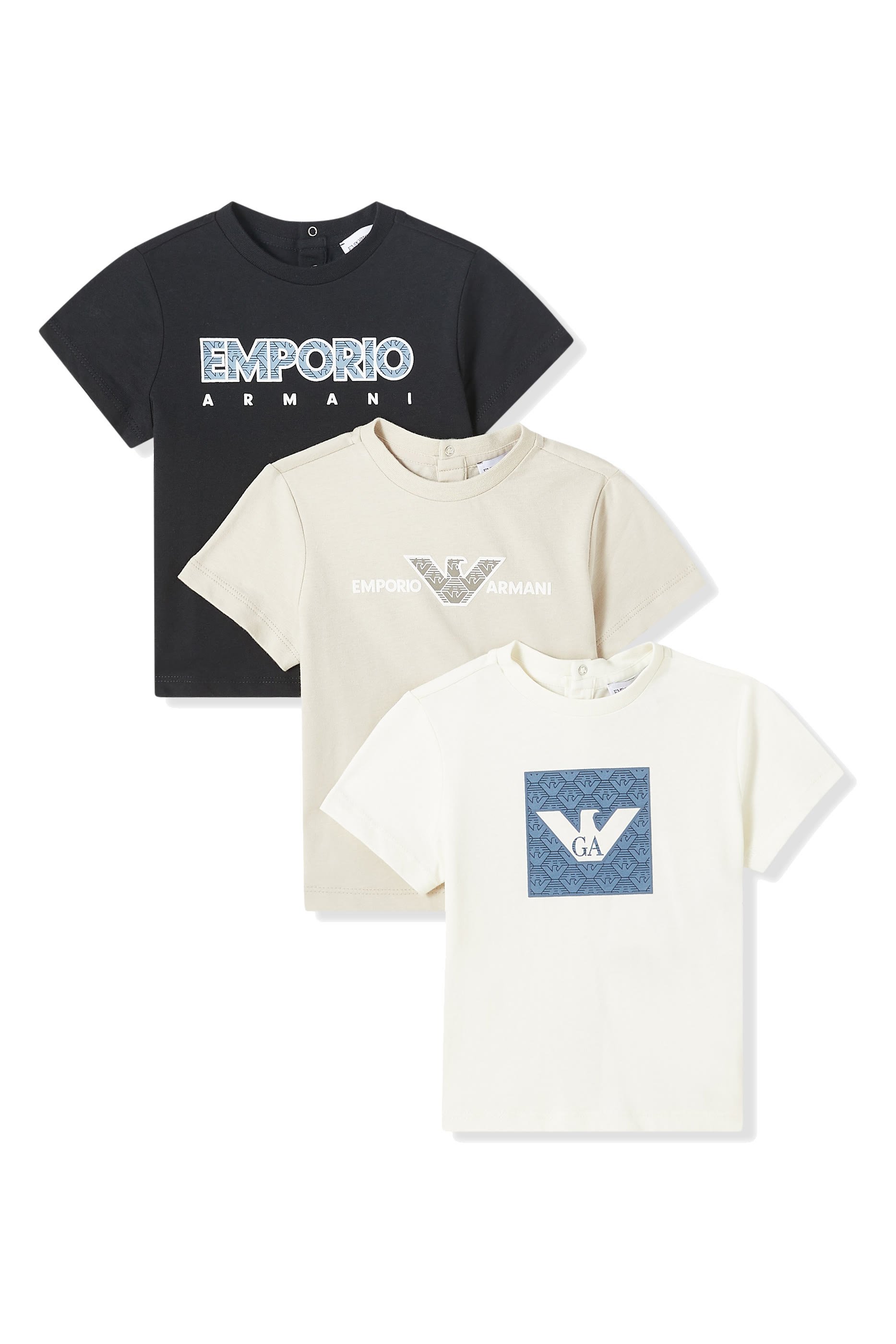 Kids Logo T-Shirt, Set of 3