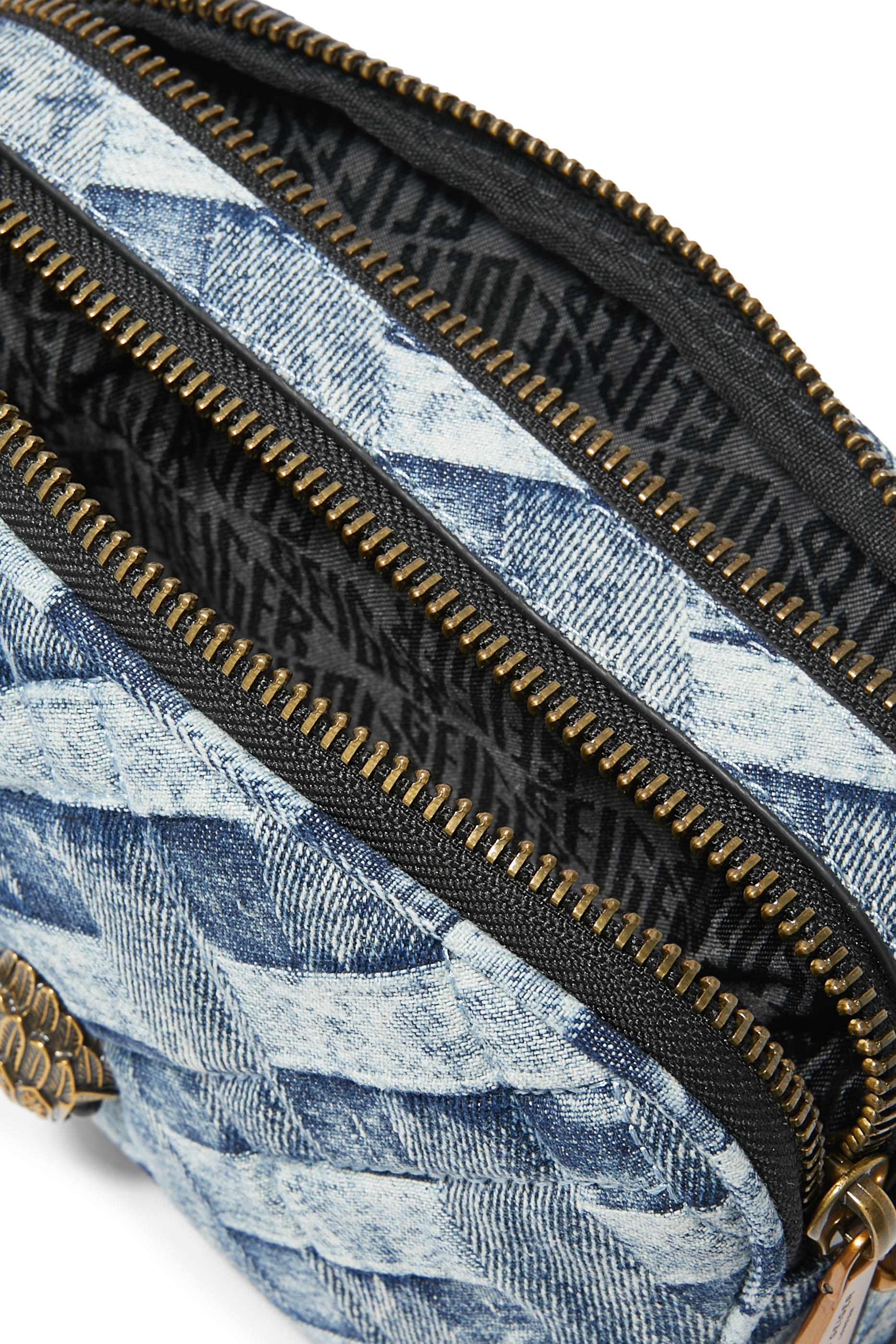 Zip Kensington Camera Leather Bag