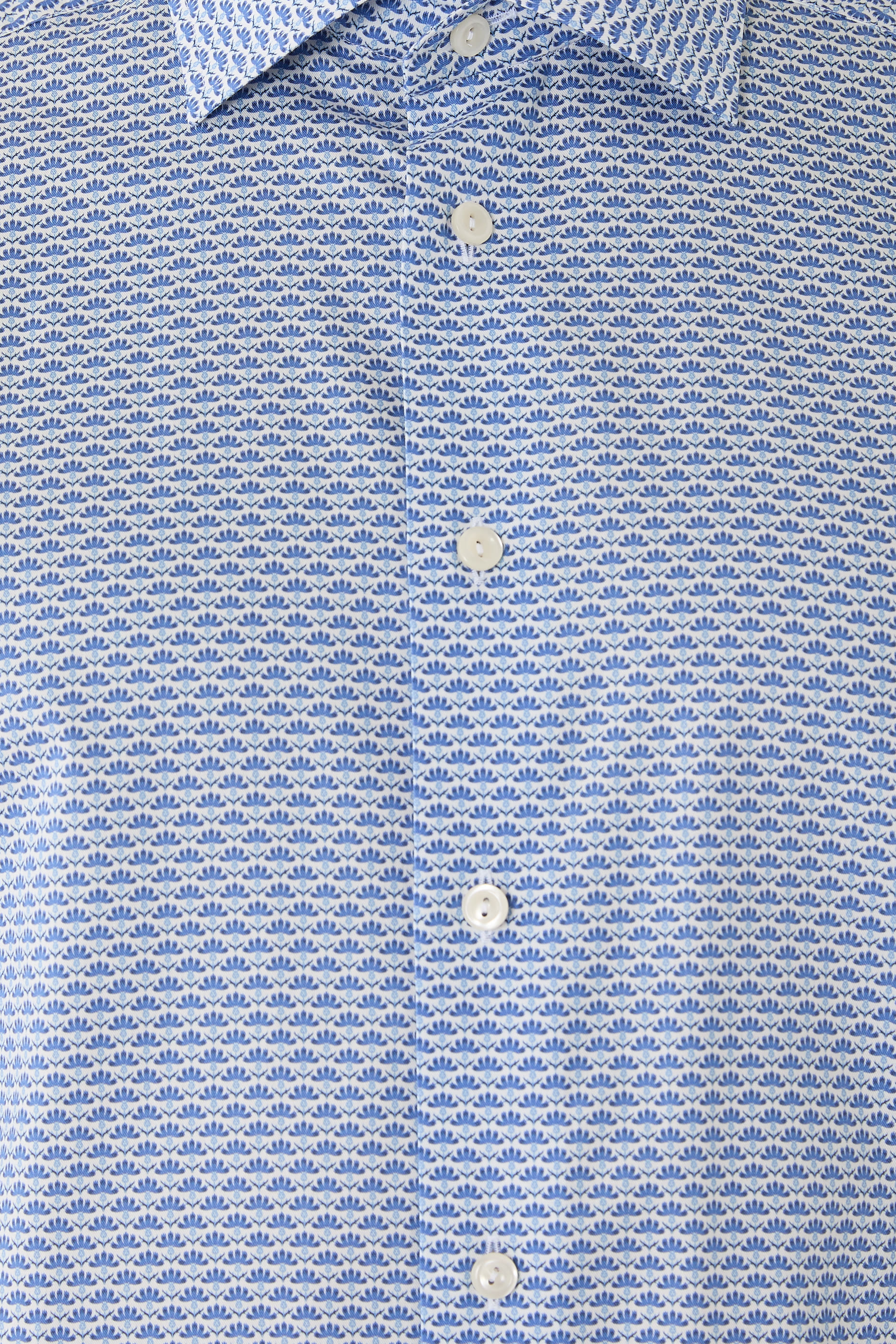  Geometric Signature Twill Shirt 