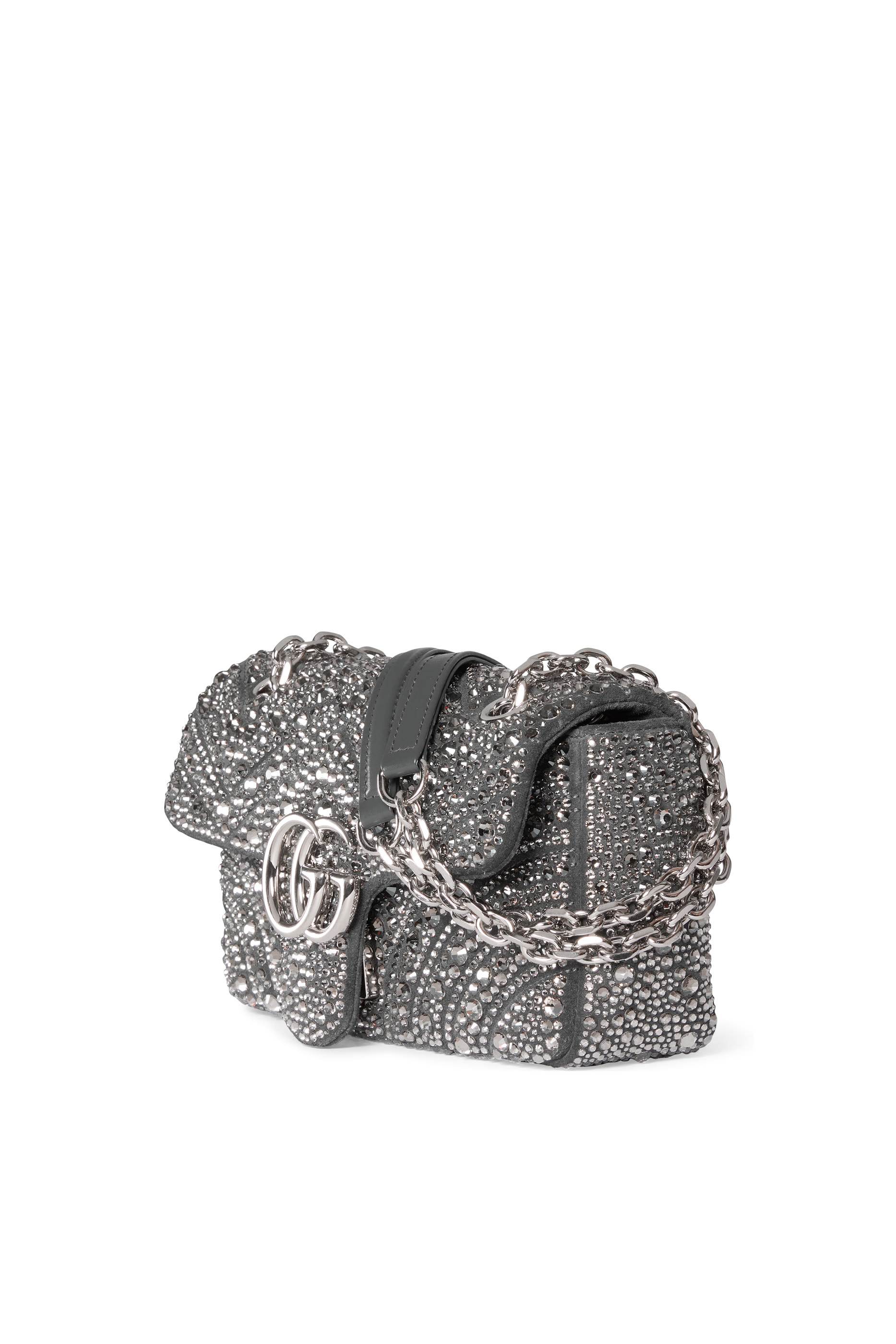 GG Marmont Crystals Small Shoulder Bag