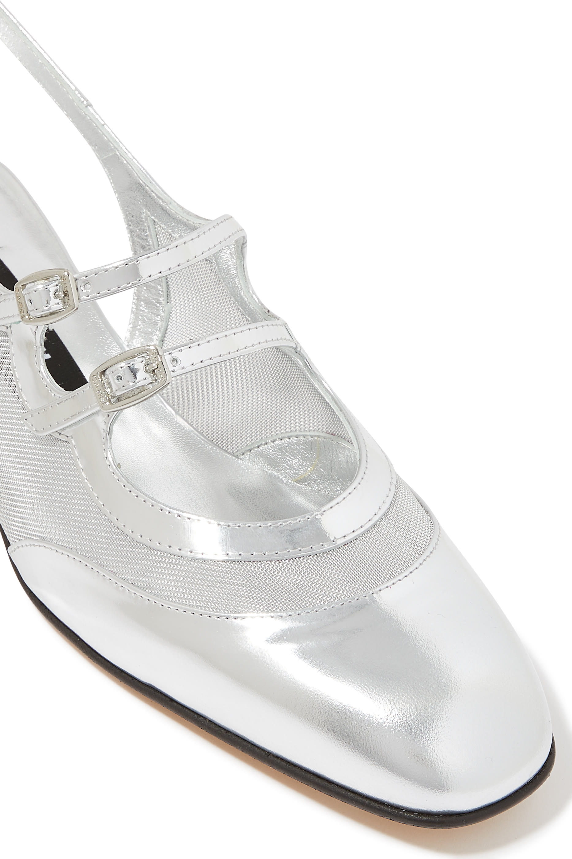 Peche Metallic 20 Slingback Pumps