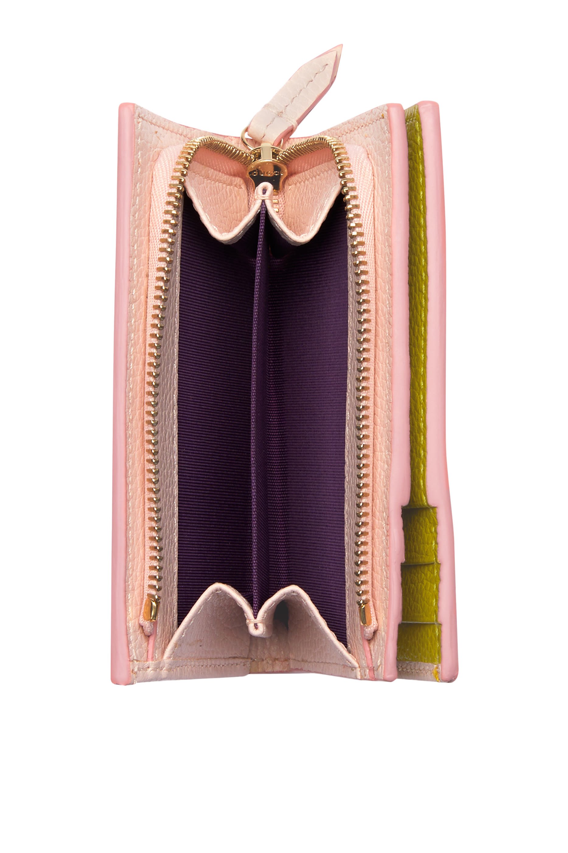 Bi-Color GG Marmont Small Wallet